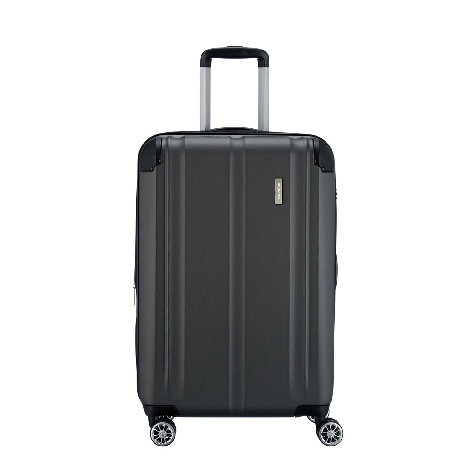 Travelite City  4-Rollen Trolley M EXP-Anthrazit
