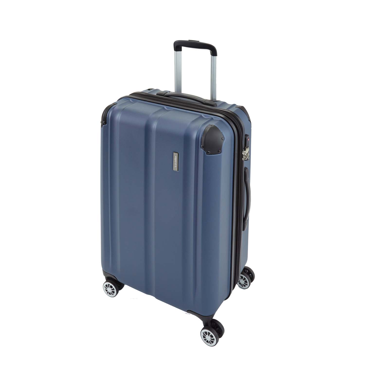 Travelite City  4-Rollen Trolley M EXP-Marine