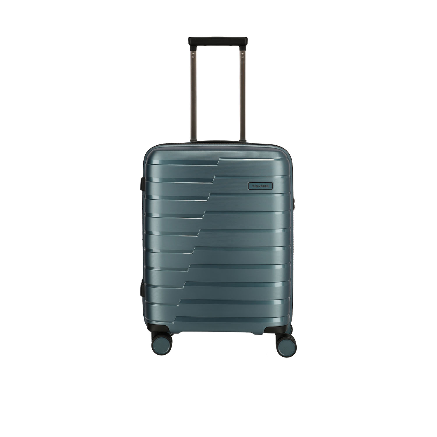 Travelite Air Base - 4-Rollen Bordtrolley S-Eisblau
