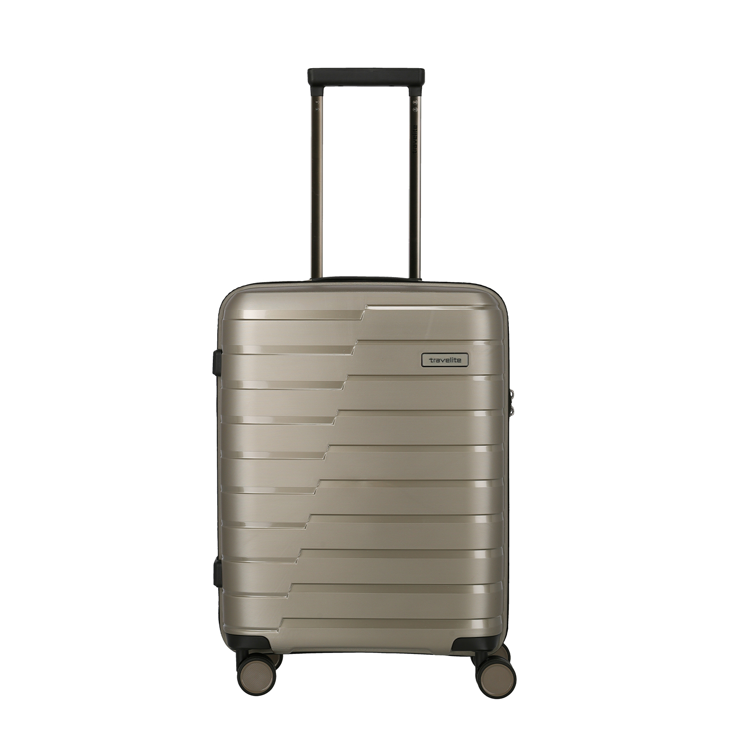 Travelite Air Base - 4-Rollen Bordtrolley S-Champagner