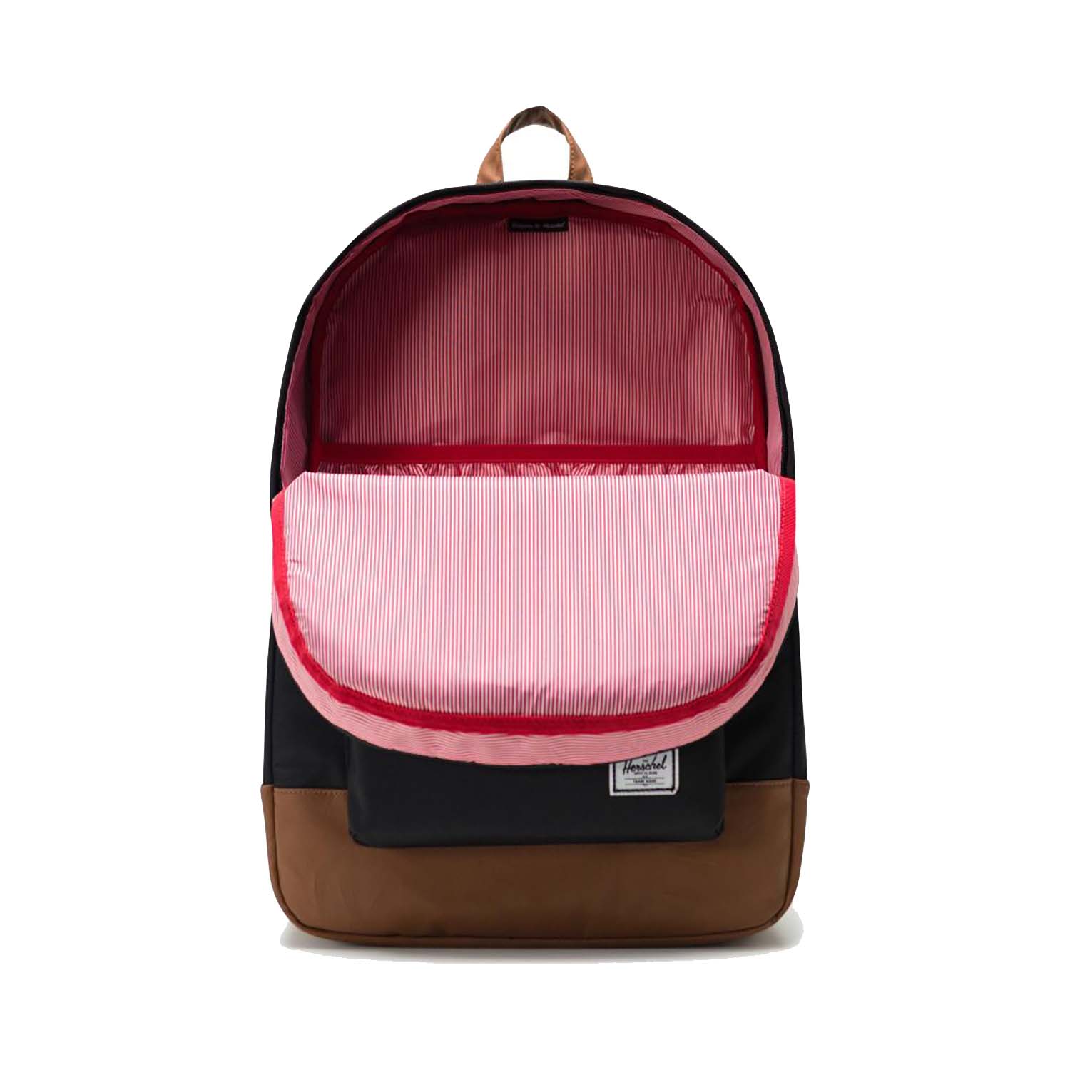 Herschel Heritage - Rucksack-Black/Saddle Brown