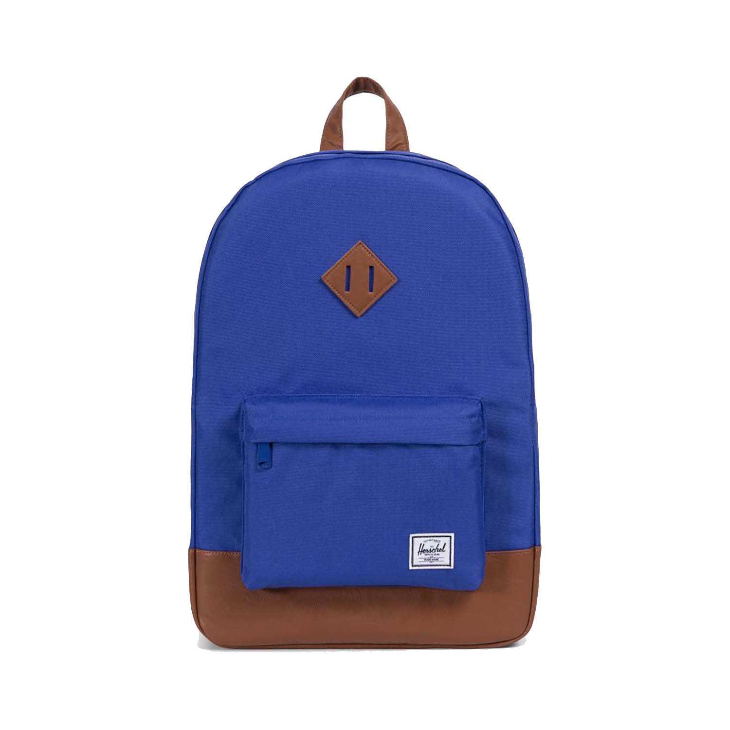 Herschel Heritage - Rucksack-Deep Ultramarine/Tan Synthetic Leather