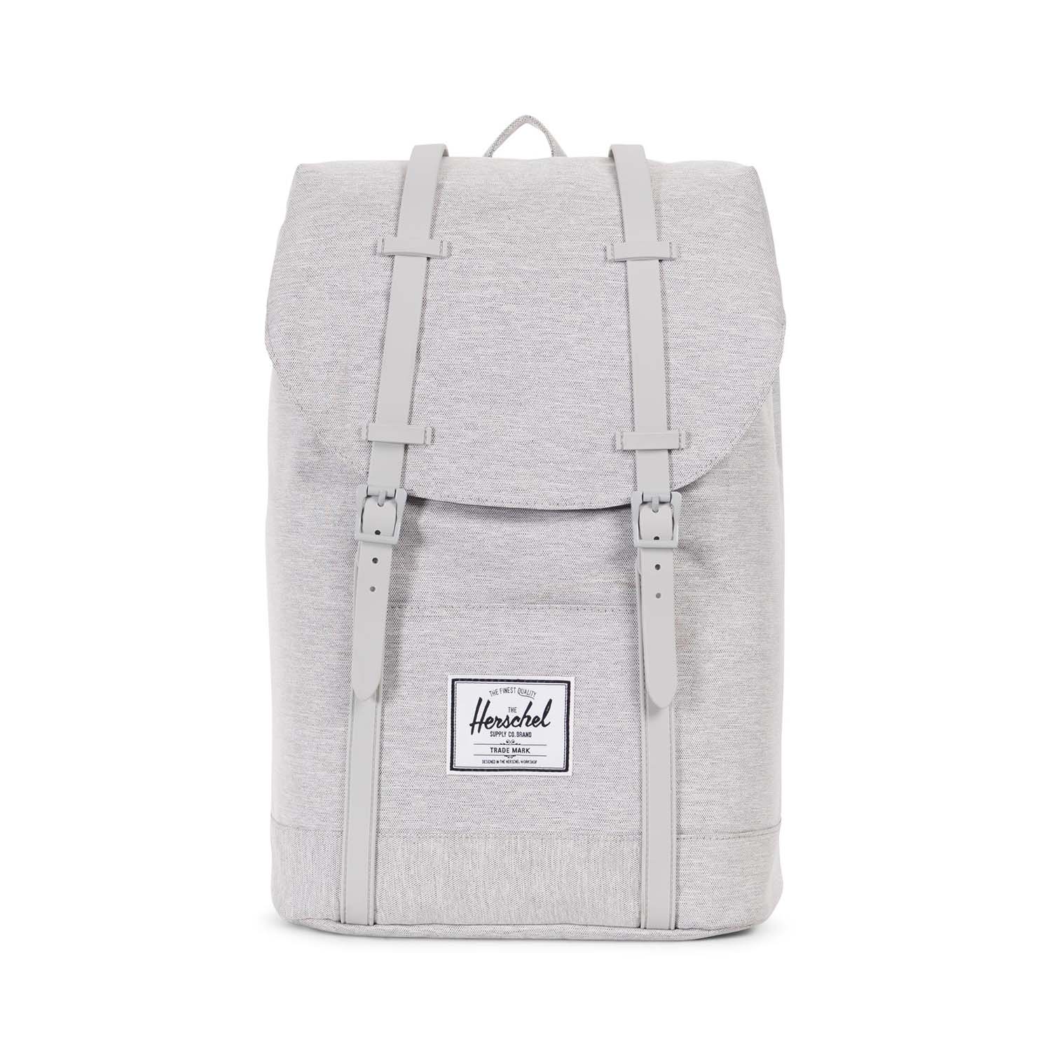 Light Grey Crosshatch/Grey Rubber
