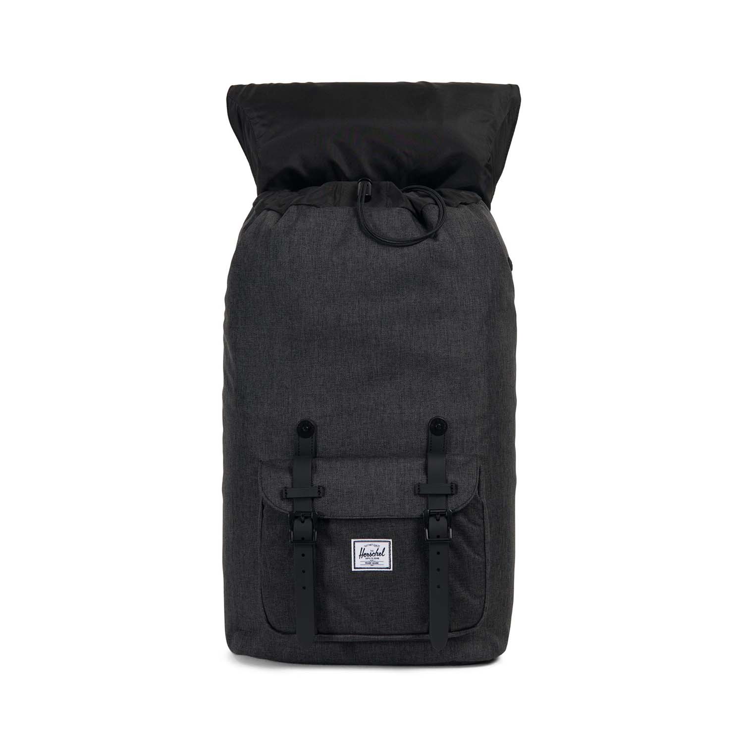 Black Crosshatch/Black Rubber