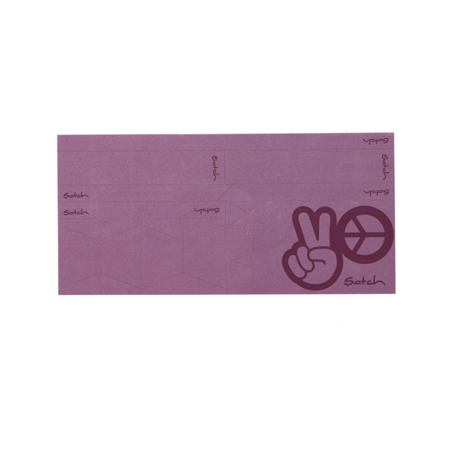 Satch Reflective Sticker-Lila