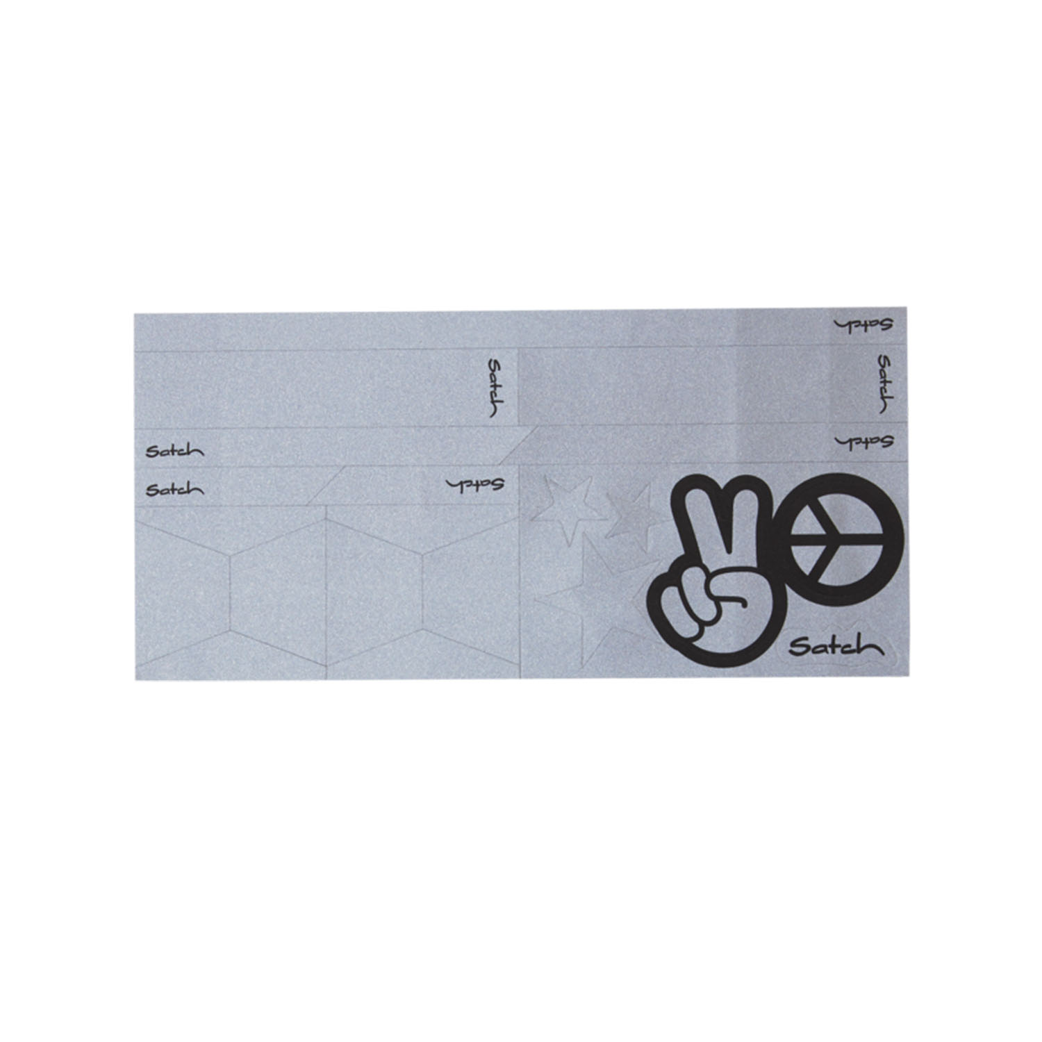 Satch Reflective Sticker-Silber