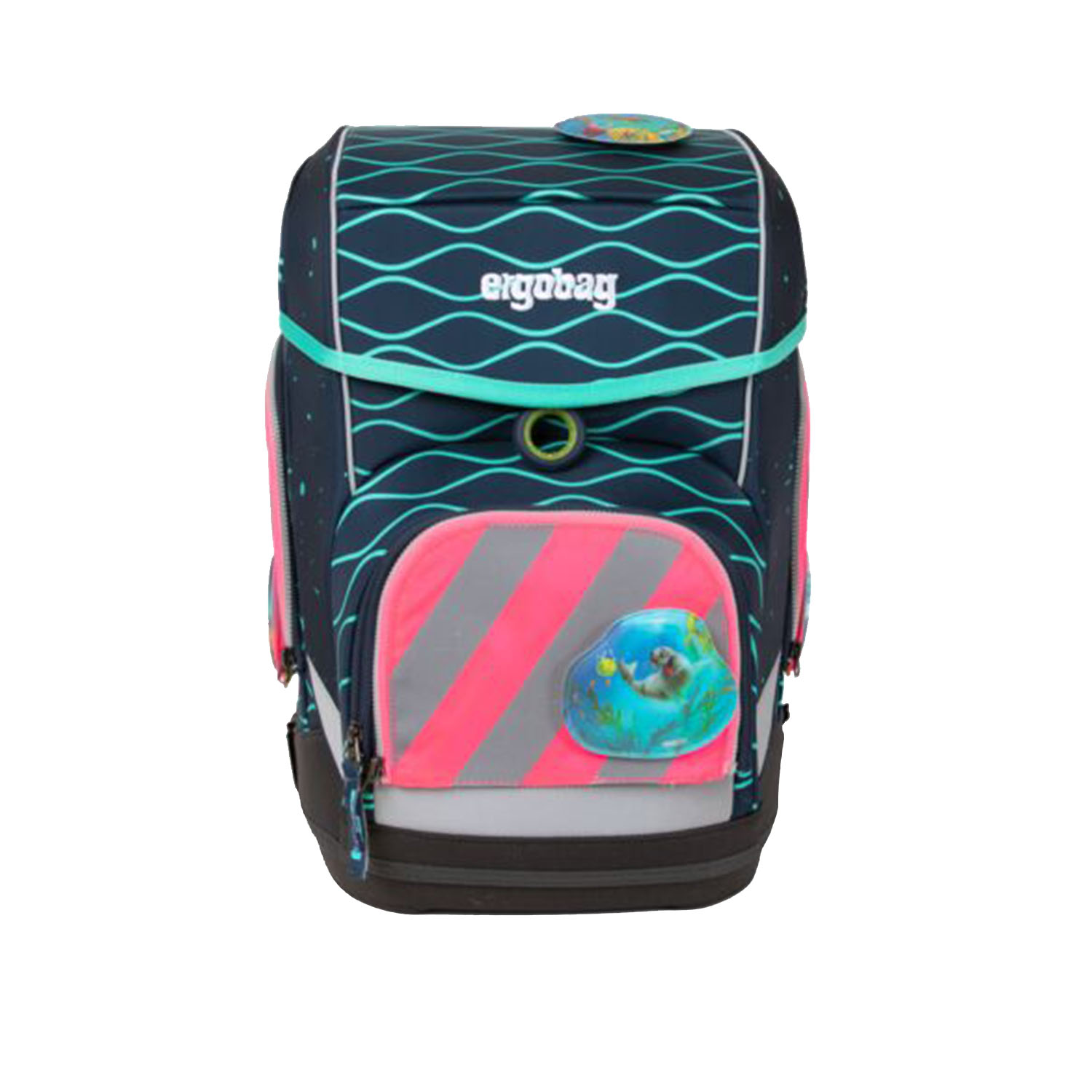 Ergobag Sicherheitsset mit Reflektorstreifen-Pink