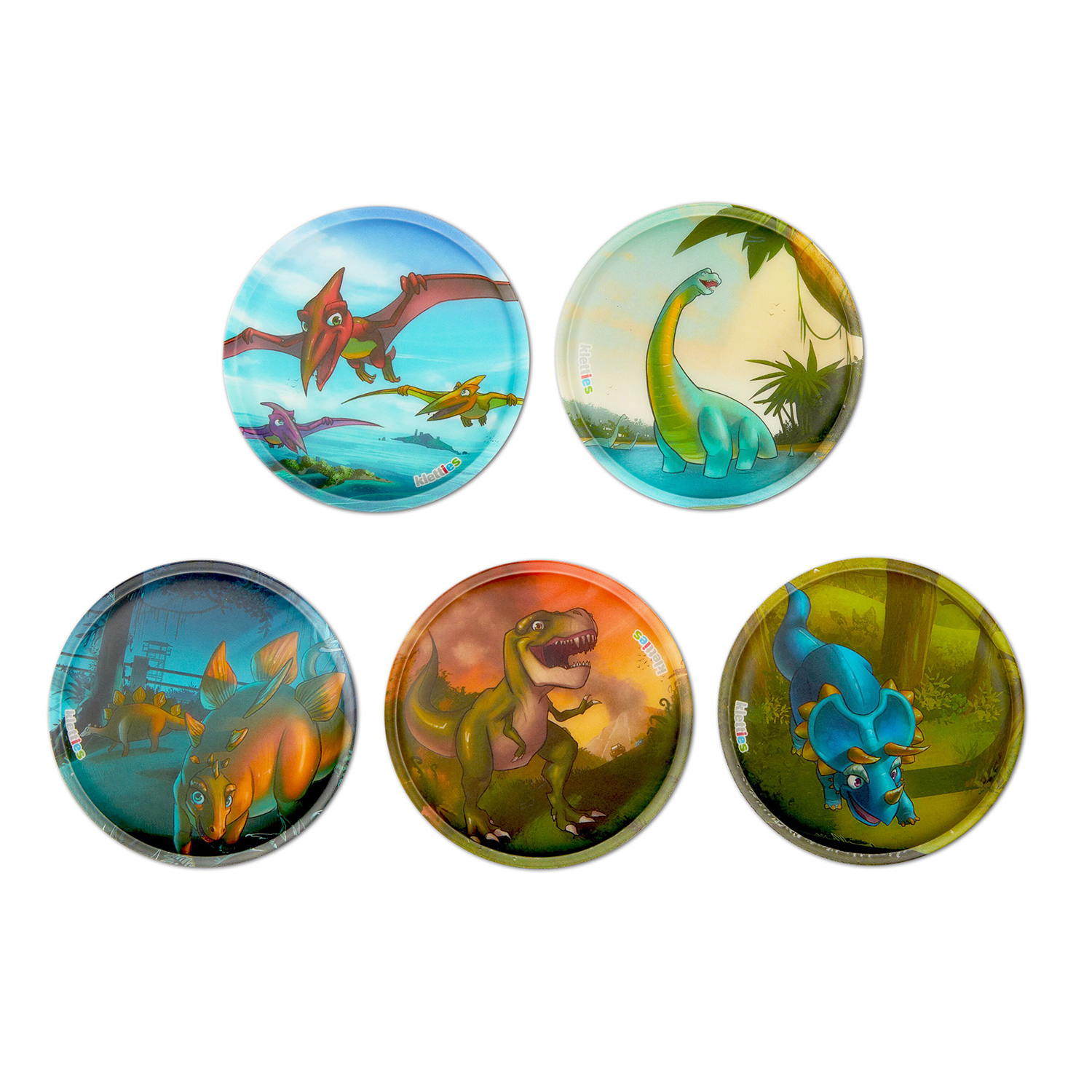 Ergobag Kletties-Set-Dinosaurier Park