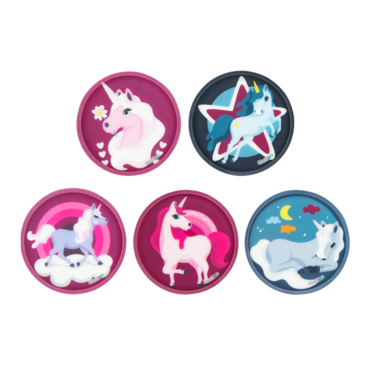 Ergobag Kletties-Set-Einhörner
