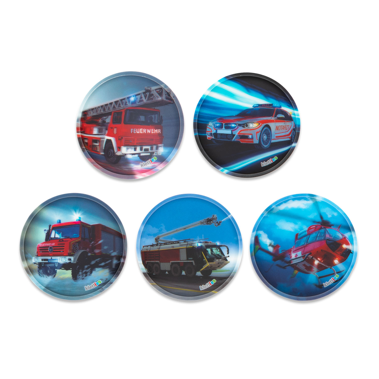 Ergobag Kletties-Set-Feuerwehr