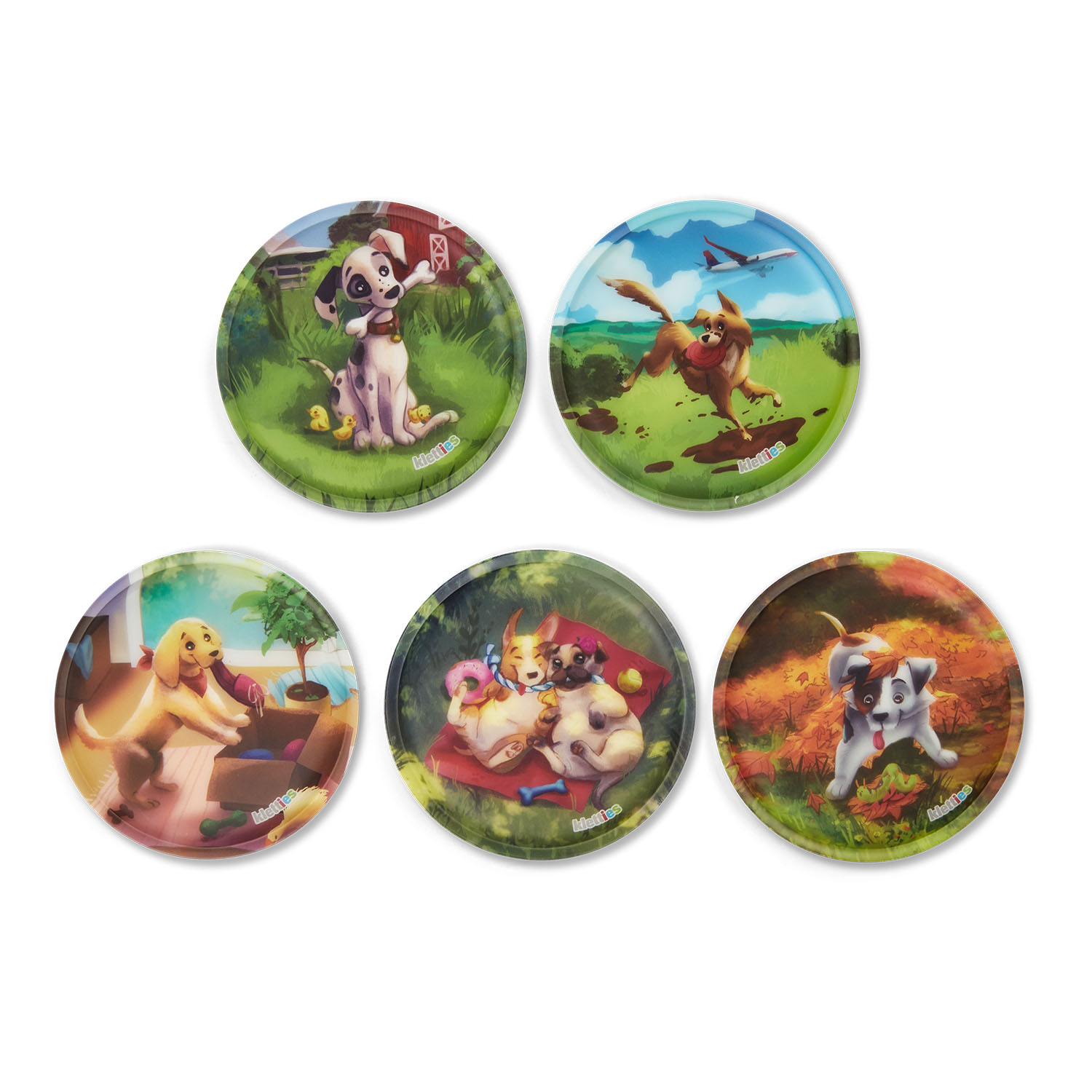 Ergobag Kletties-Set-Hundewelpen