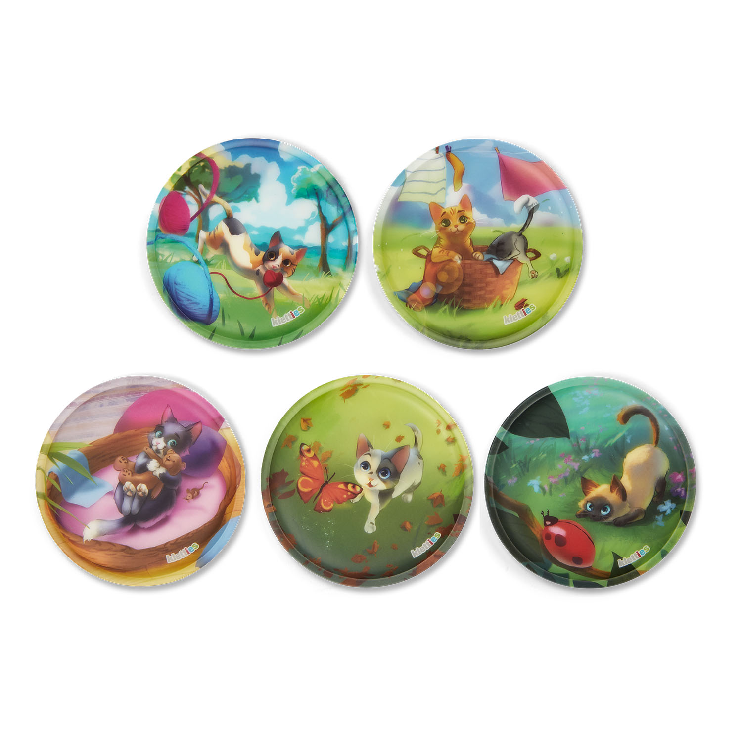 Ergobag Kletties-Set-Katzenbabies