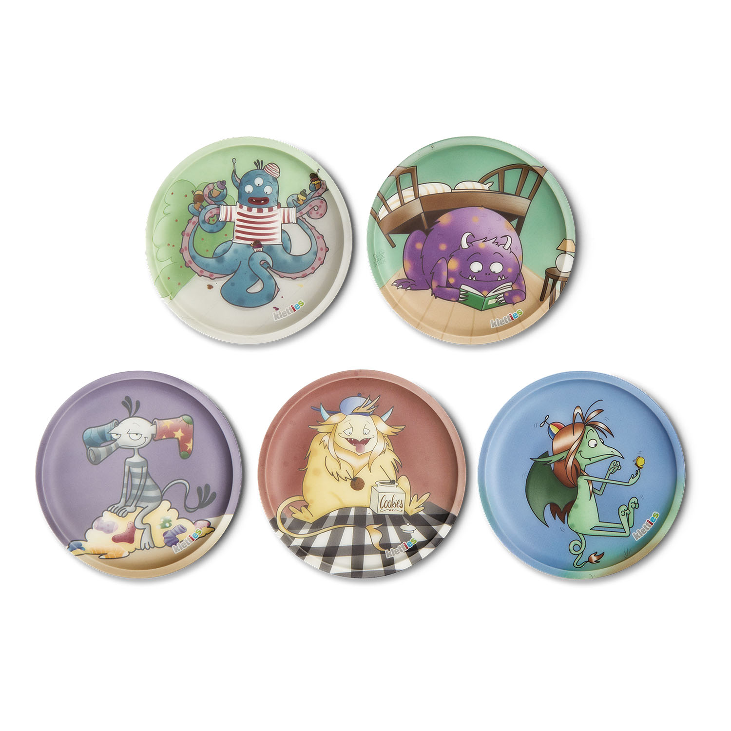 Ergobag Kletties-Set-Monsterfreunde