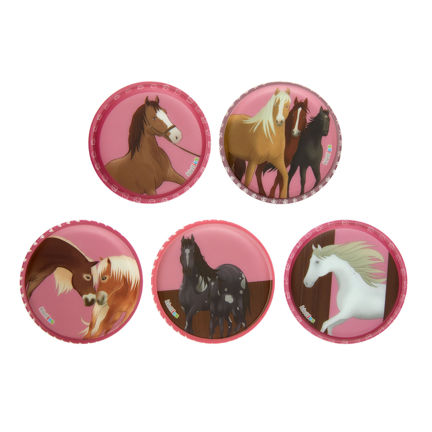 Ergobag Kletties-Set-Pferde im Galopp