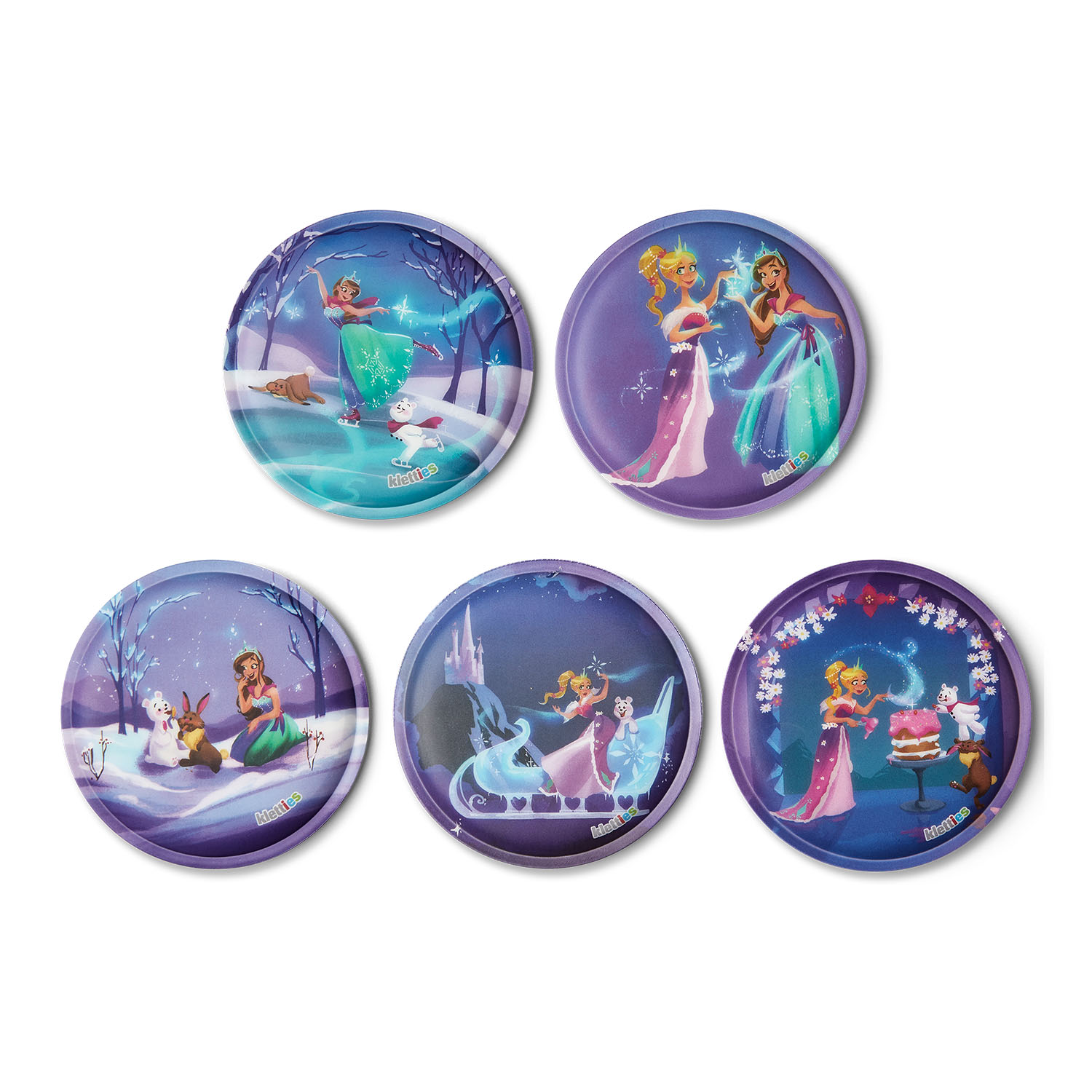 Ergobag Kletties-Set-Prinzessin auf dem Eis