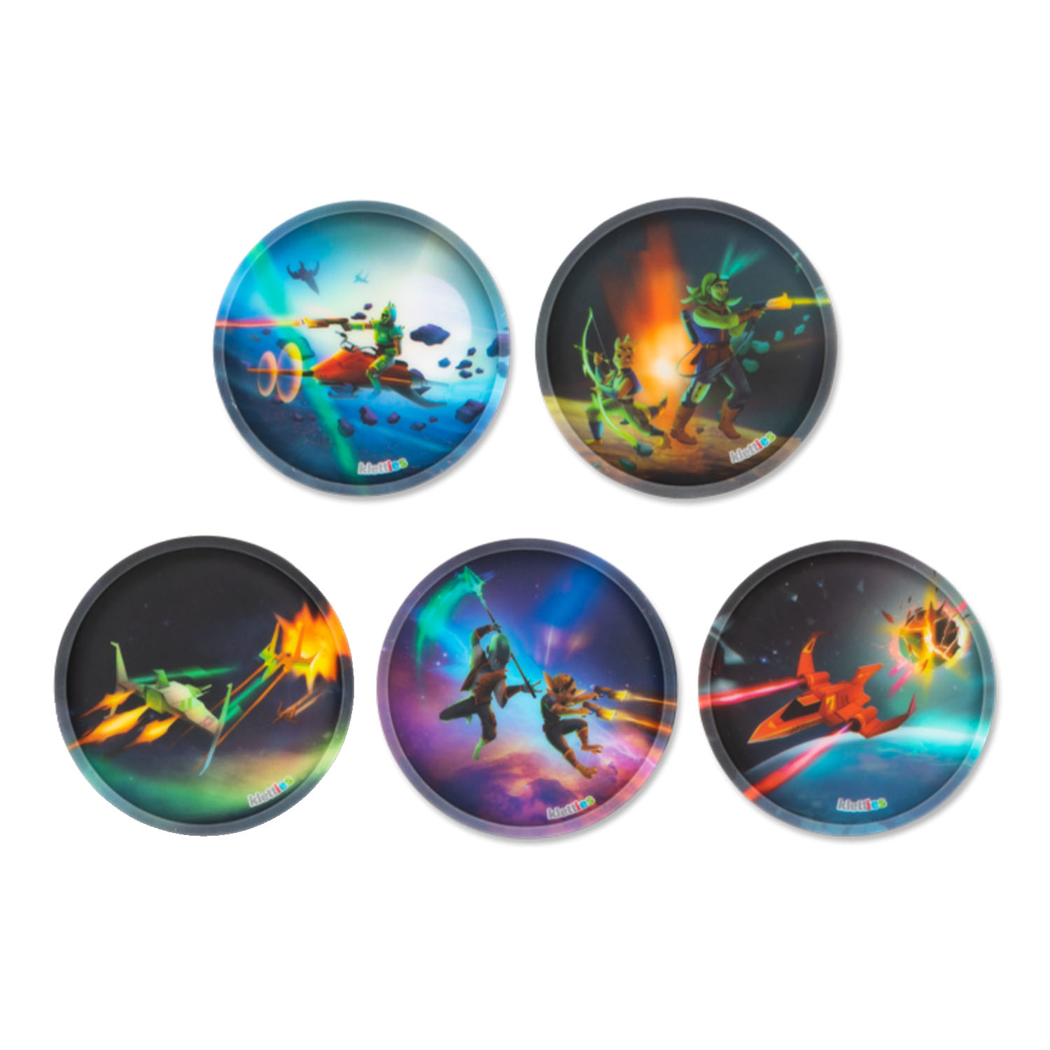 Ergobag Kletties-Set-Weltraum
