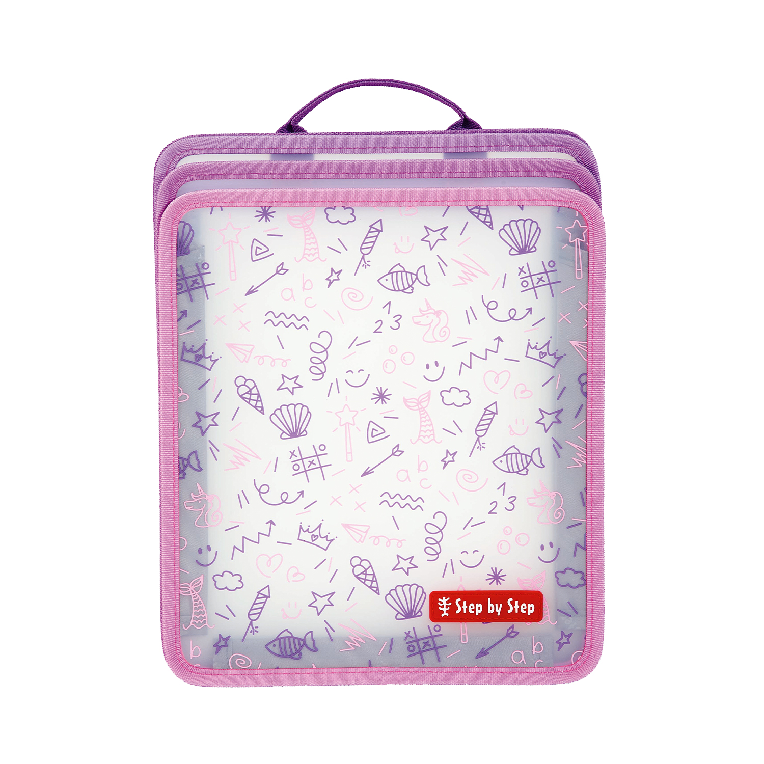 Step by Step Faltbare Heftebox-Pink