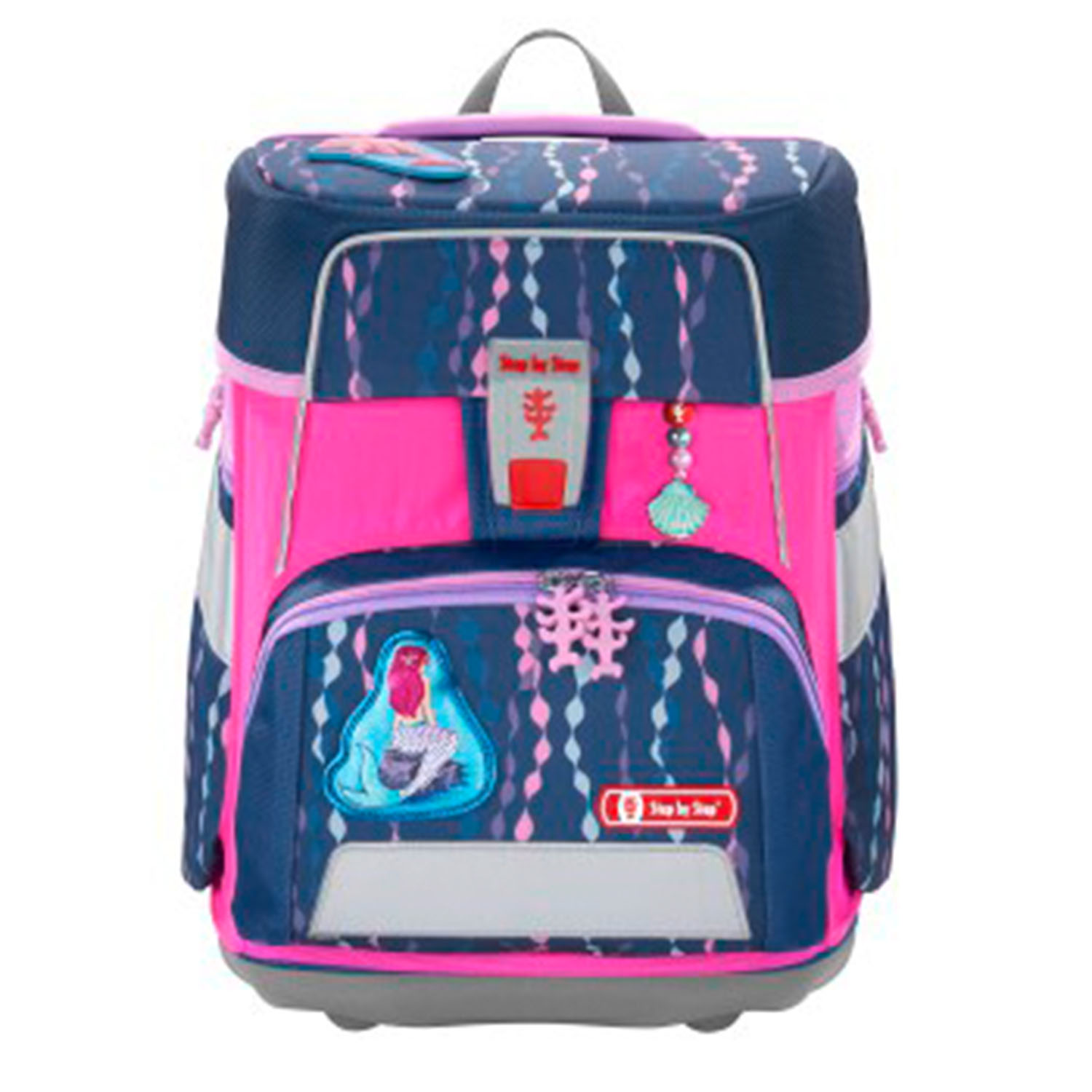 Step by Step Neon Pull-Over-Space. Pink