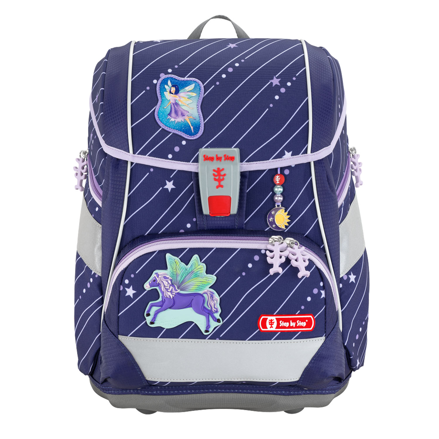 Step by Step 2IN1 PLUS - Schulranzen-Set 6-teilig-Pegasus Emily