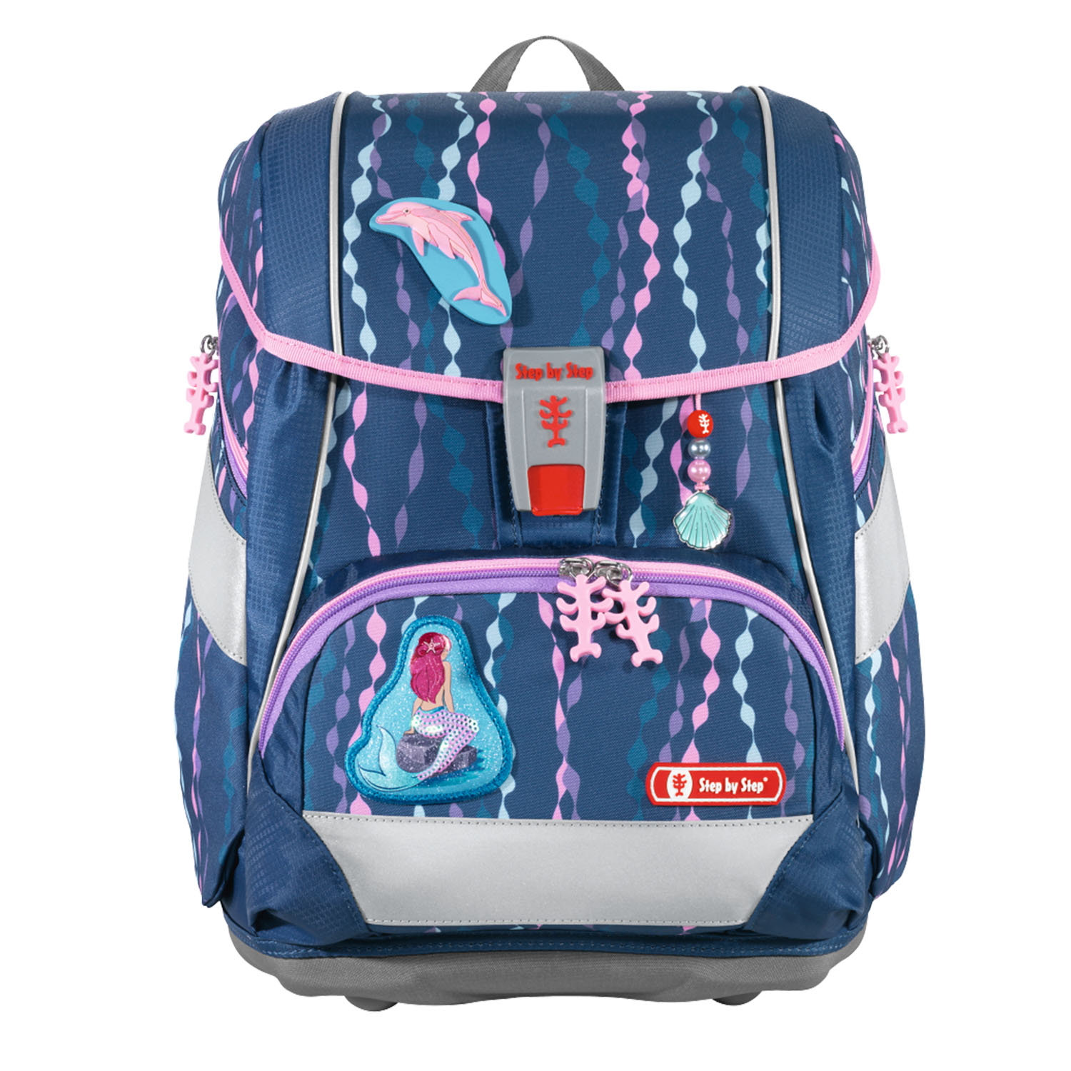 Step by Step 2IN1 PLUS - Schulranzen-Set 6-teilig-Mermaid Bella