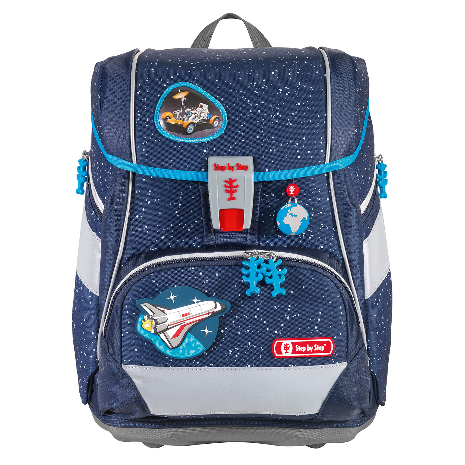 Step by Step 2IN1 PLUS - Schulranzen-Set 6-teilig-Sky Rocket