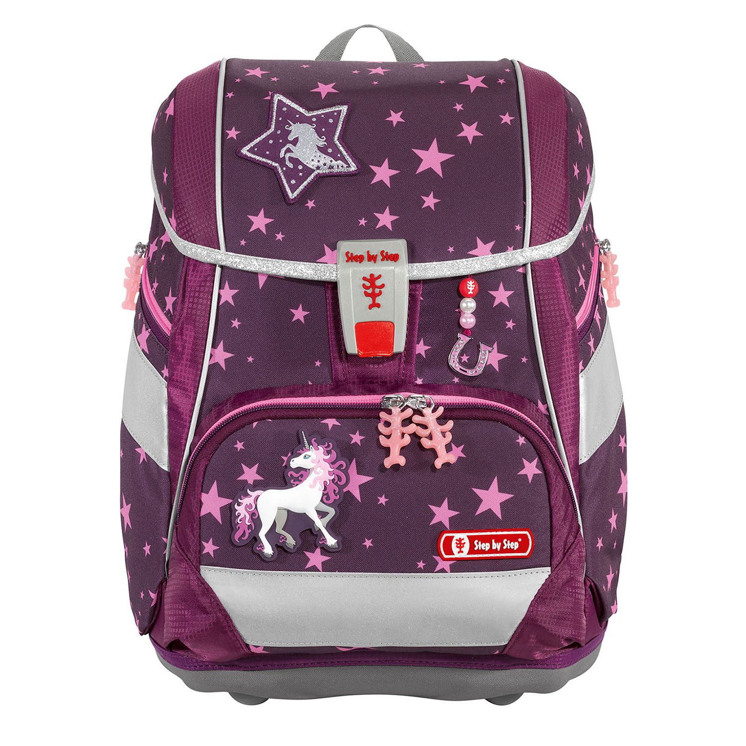 Step by Step 2IN1 PLUS - Schulranzen-Set 6-teilig-Unicorn Nuala