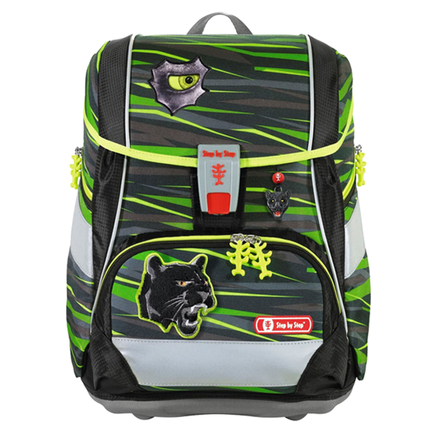 Step by Step 2IN1 PLUS - Schulranzen-Set 6-teilig-Wild Cat Chiko