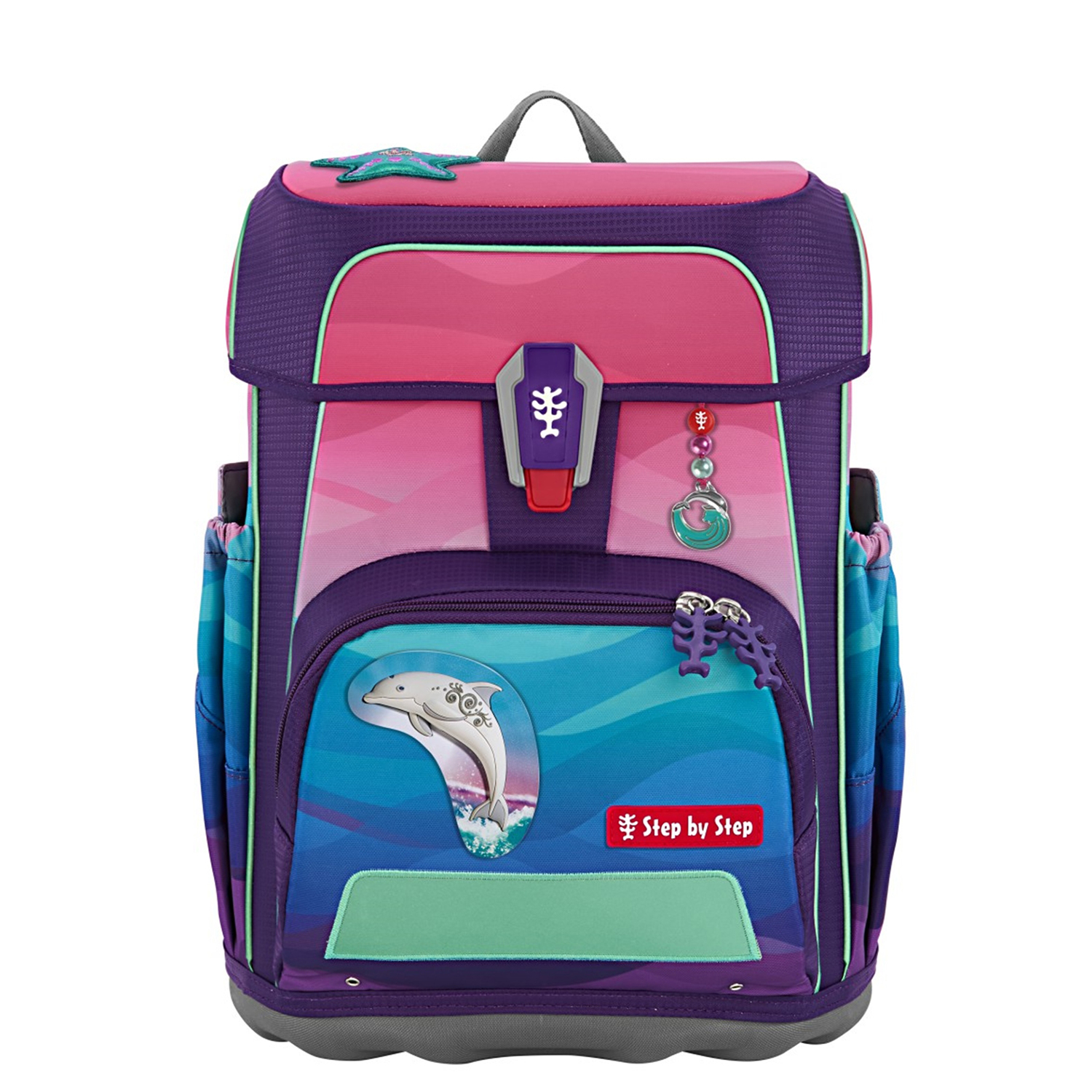 Step by Step Cloud Ocean - Schulranzen-Set 5-teilig-Dolphin Lana