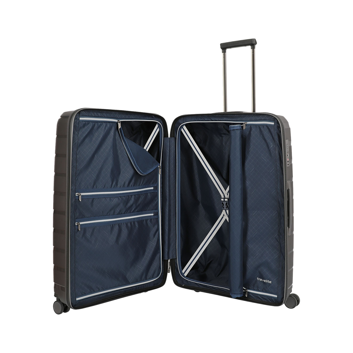 Travelite Air Base 4-Rollen Trolley L-Anthrazit