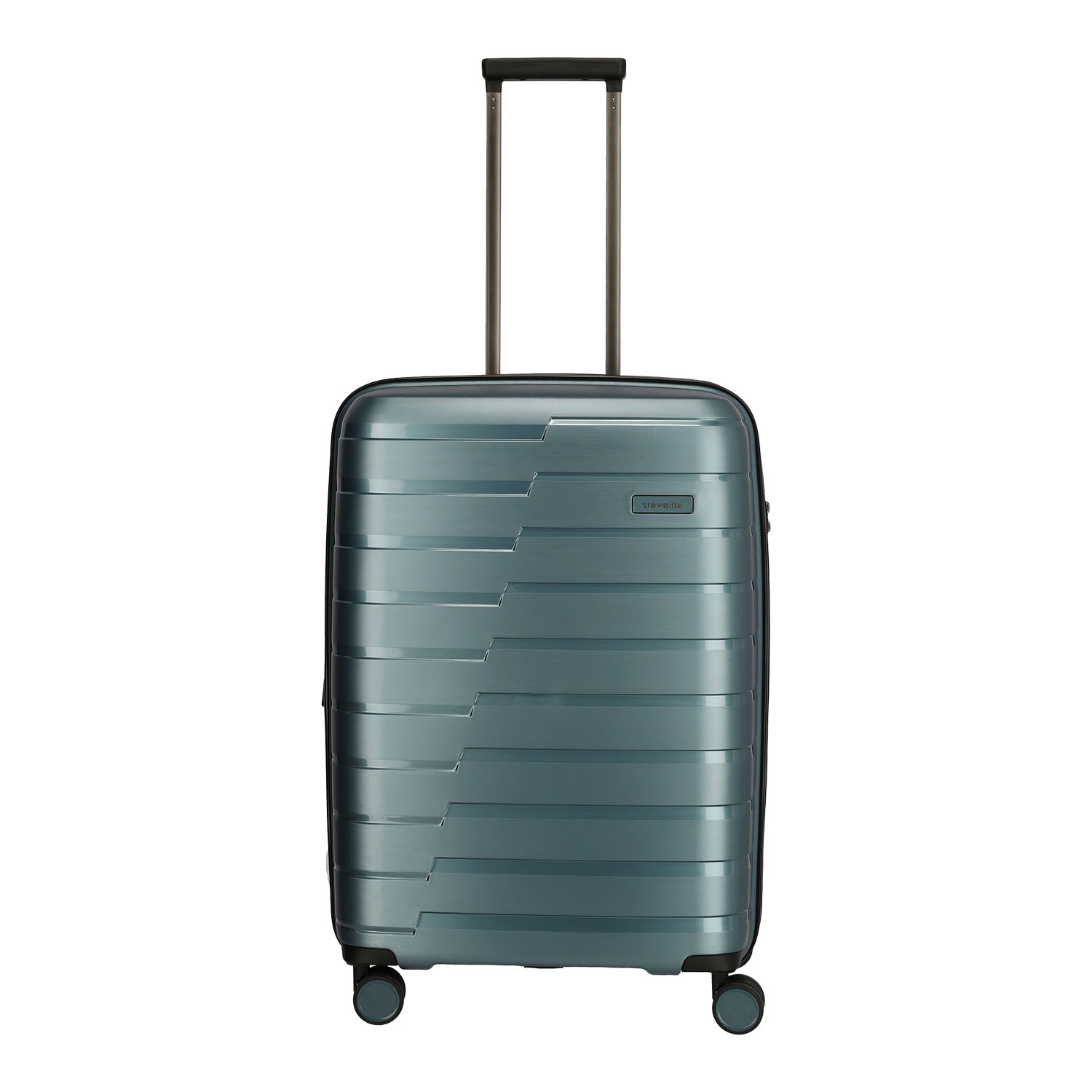 Travelite Air Base 4-Rollen Trolley M EXP-Eisblau