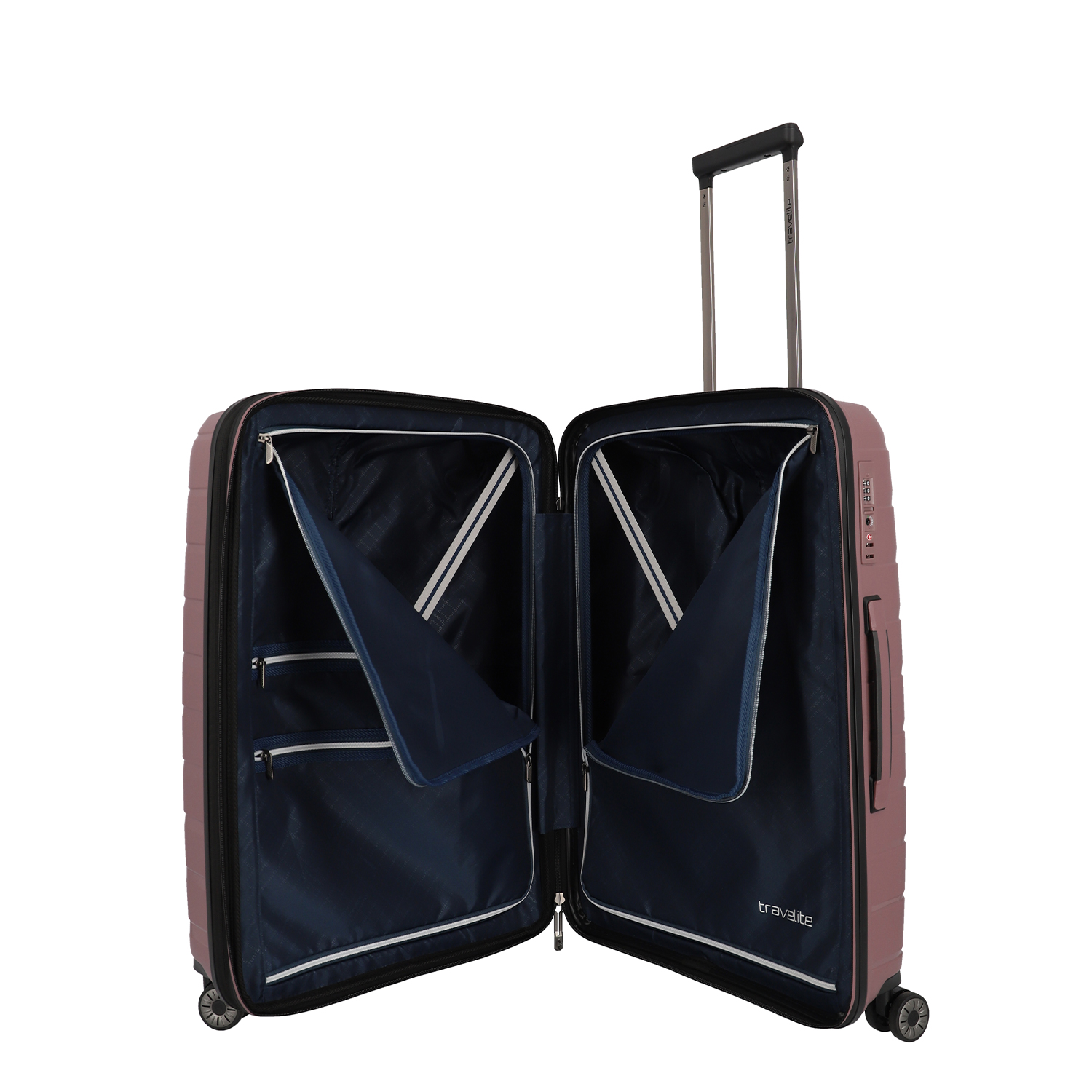 Travelite Air Base 4-Rollen Trolley M EXP-Flieder