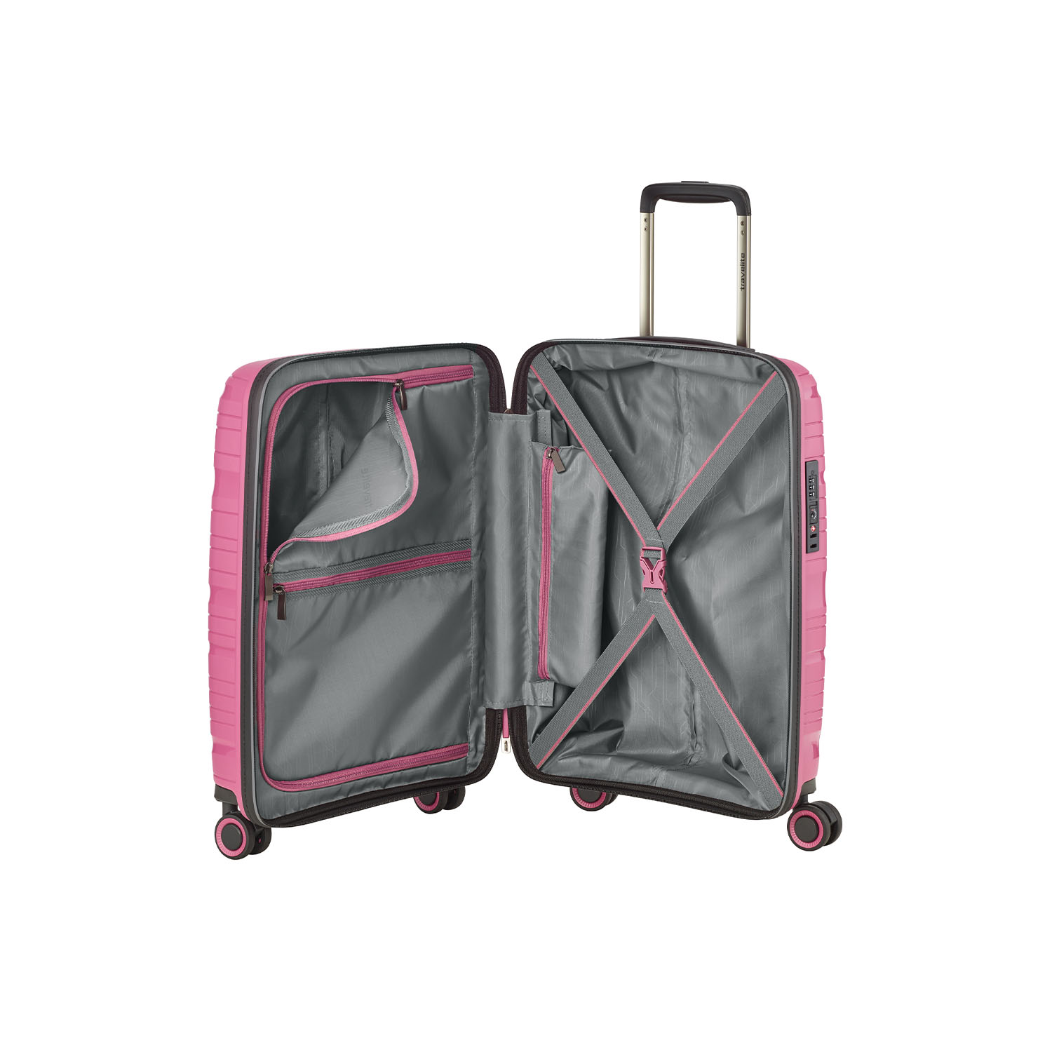 Travelite Motion 4-Rollen Trolley S-Bonbon