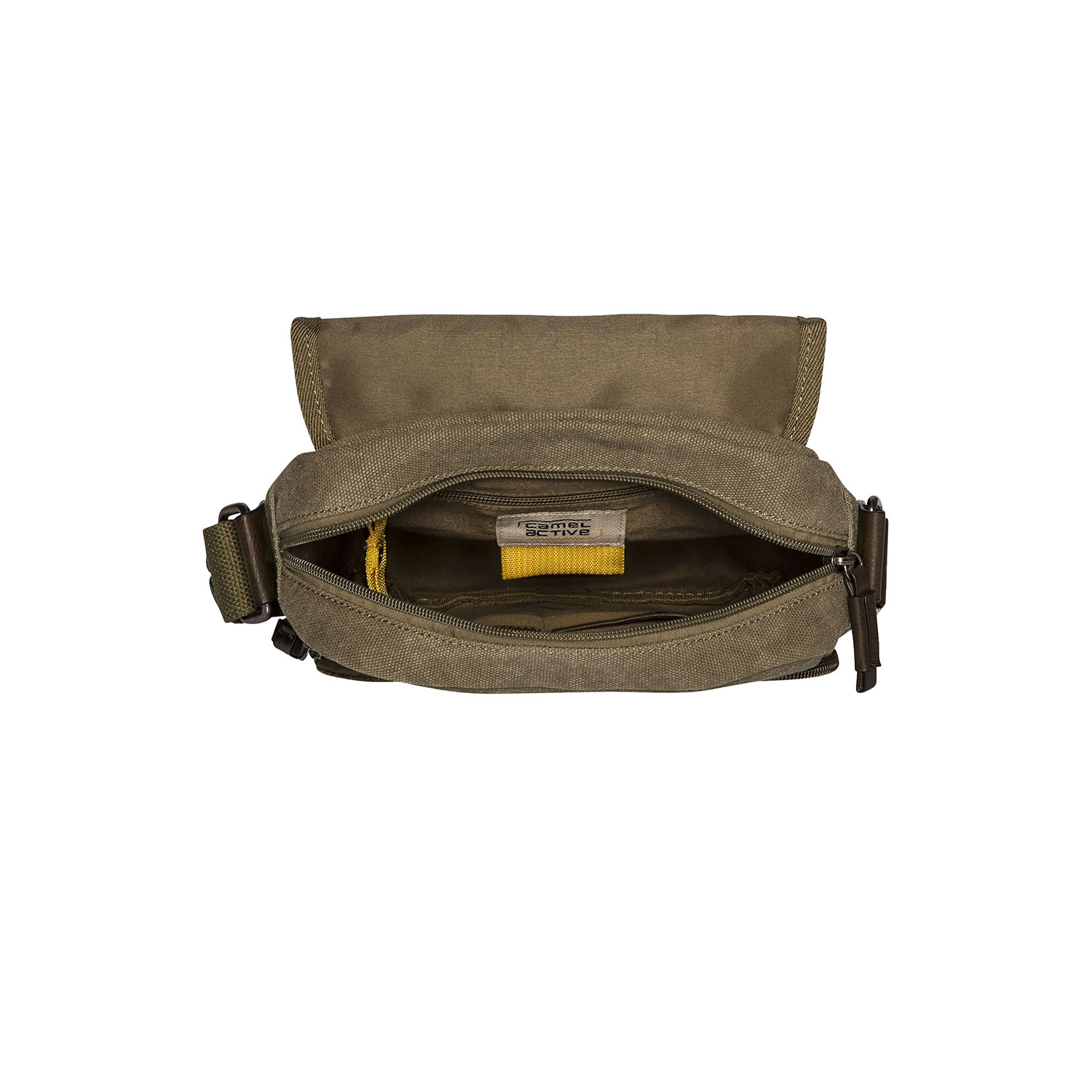 Camel Active Molina 28cm - Flap Bag-Khaki