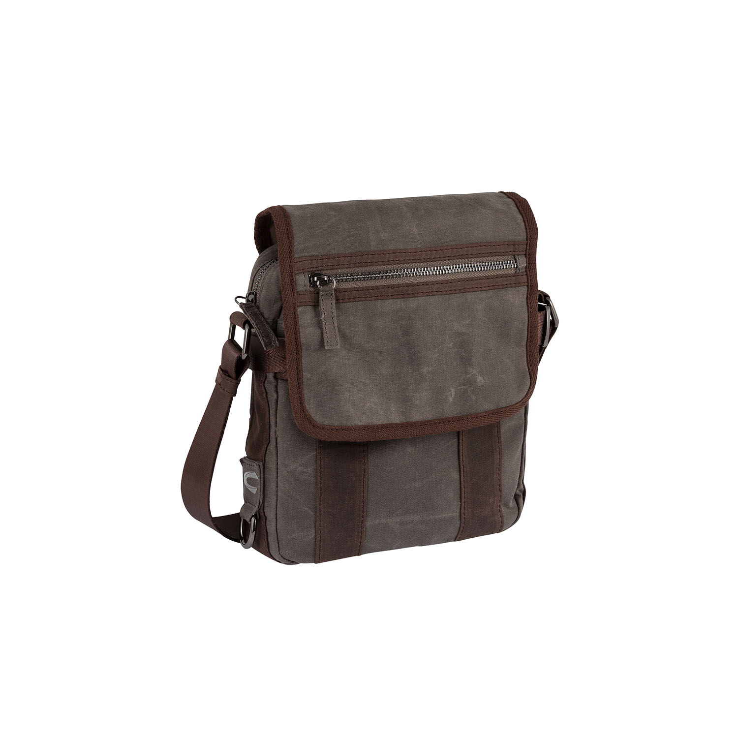 Camel Active Pesaro - Flap Bag-Mixed Grey