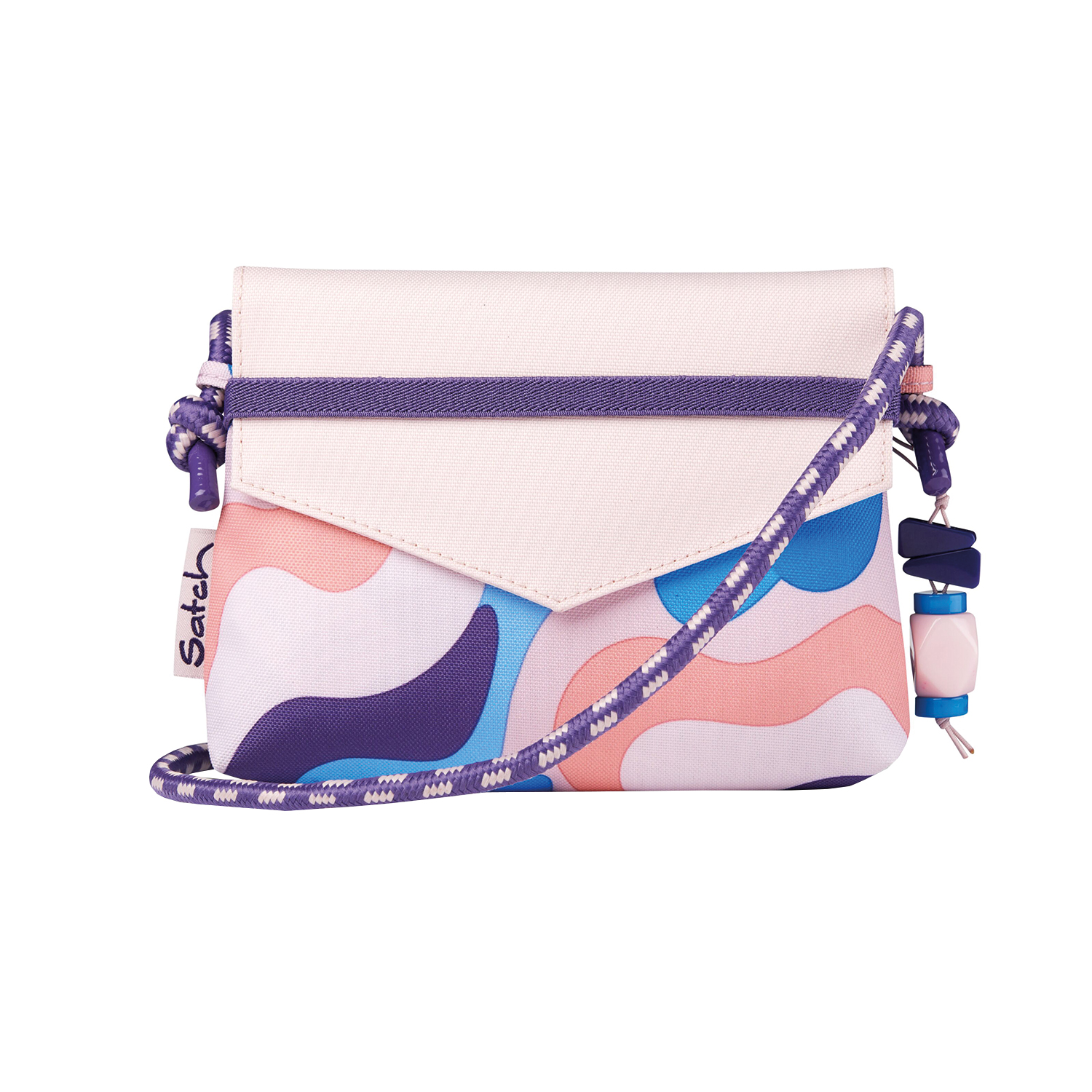 Satch Clutch - Umhängetasche-Candy Clouds