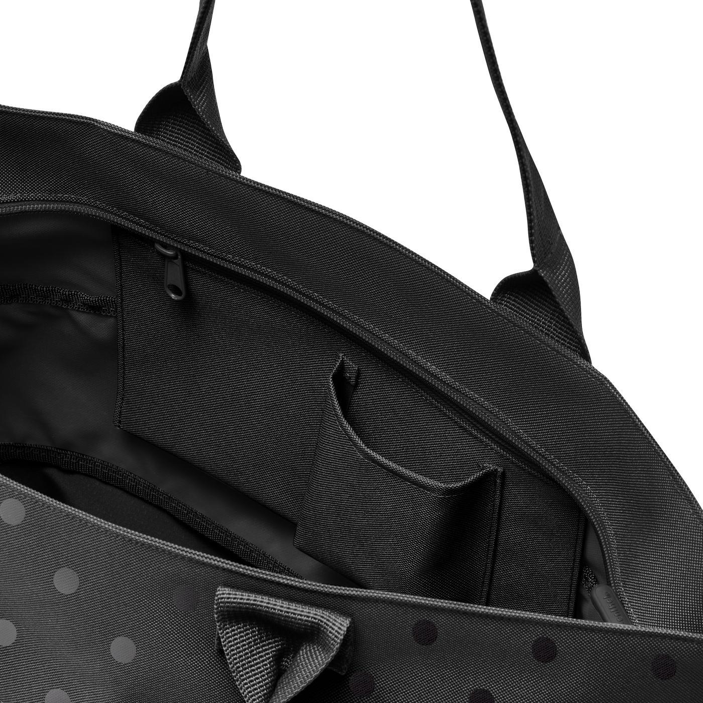 Reisenthel Shopper E1 - Tragetasche-Glossy Dots Black