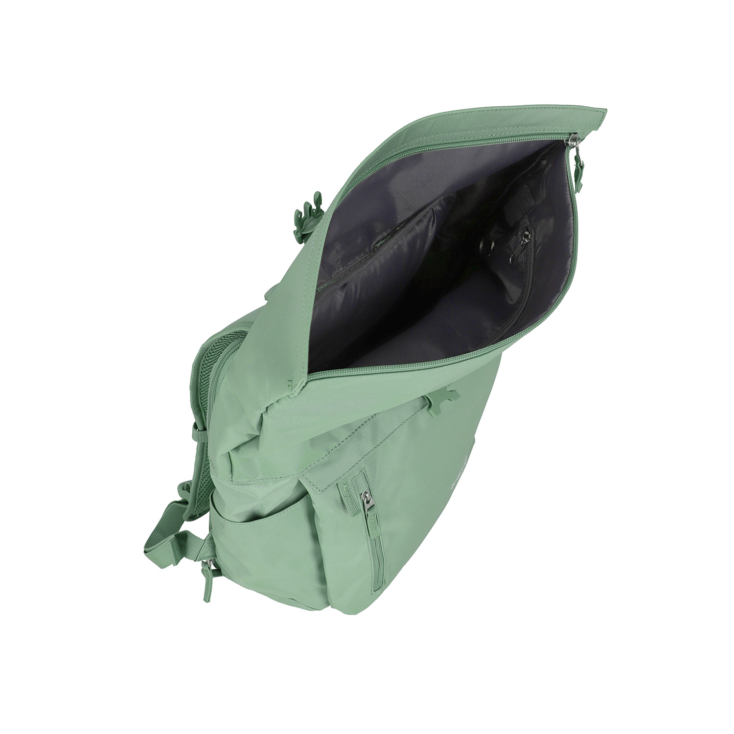 Travelite Basics Rollup Rucksack-Hellgrün