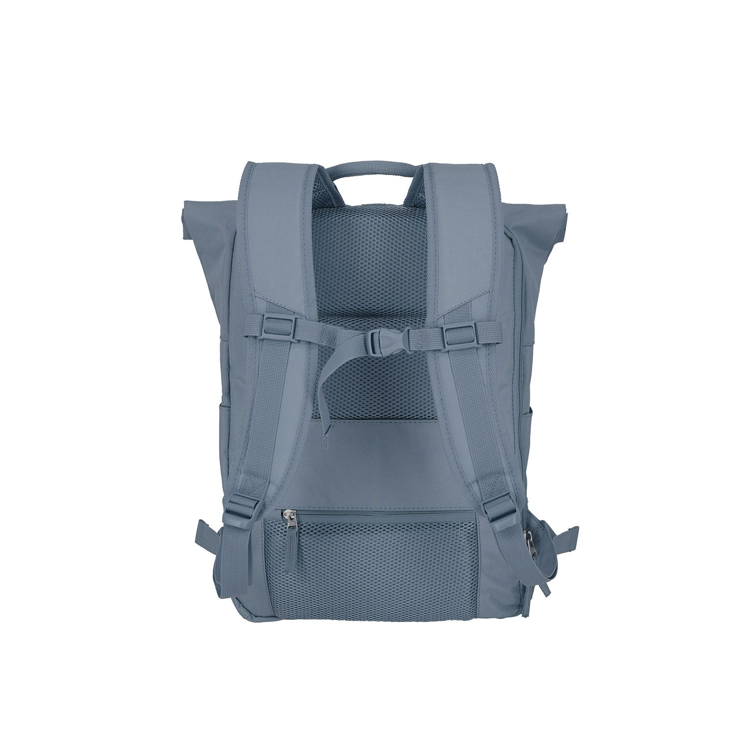 Travelite Basics Rollup Rucksack-Rauchblau
