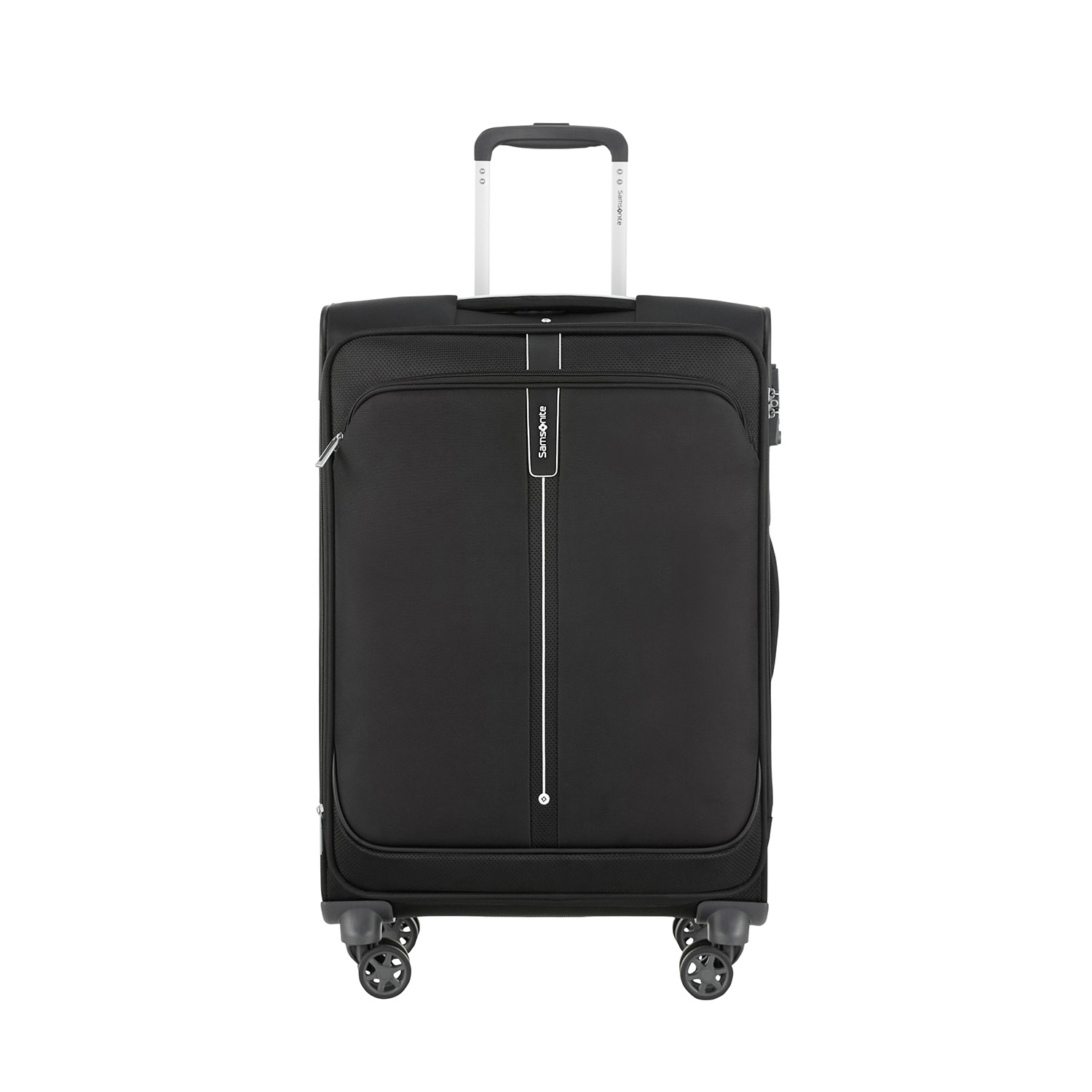 Samsonite Popsoda 4-Rollen Trolley 66 EXP-Black