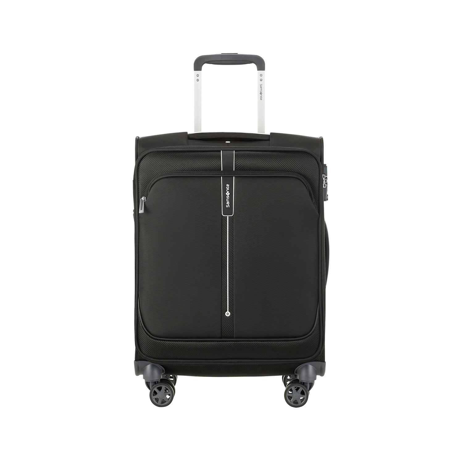 Samsonite Popsoda 4-Rollen Bordtrolley 55 Length 40cm-Black