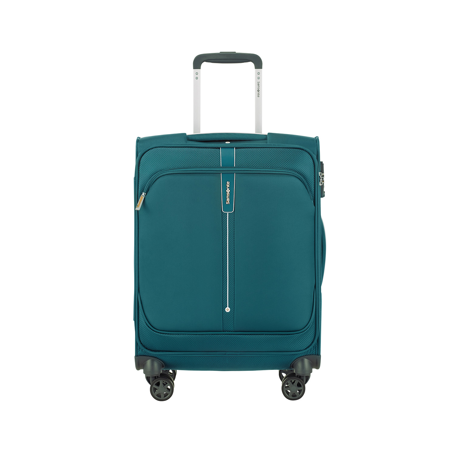 Samsonite Popsoda 4-Rollen Bordtrolley 55 Length 40cm-Teal