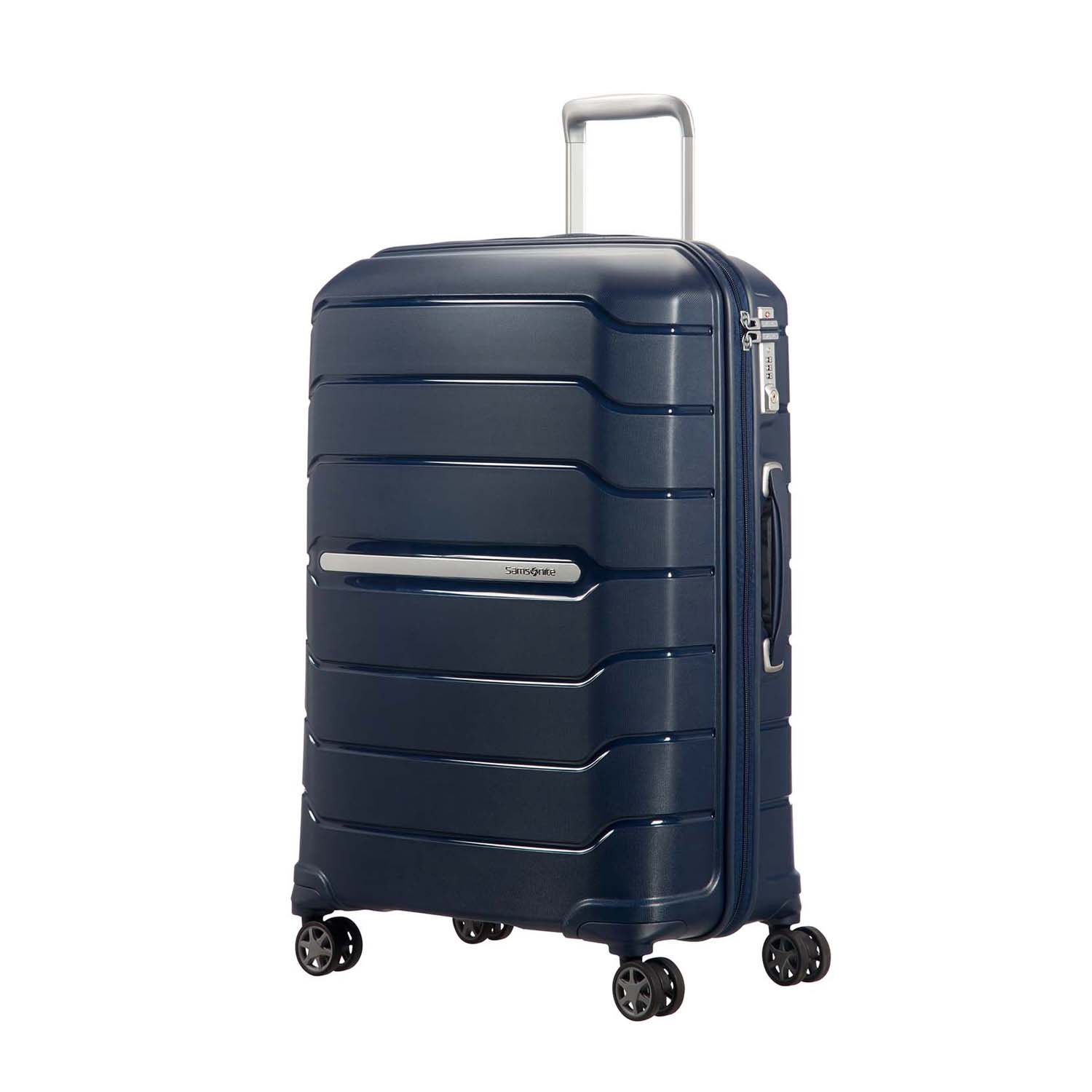 Samsonite Flux 4-Rollen Bordtrolley 55-Navy Blue