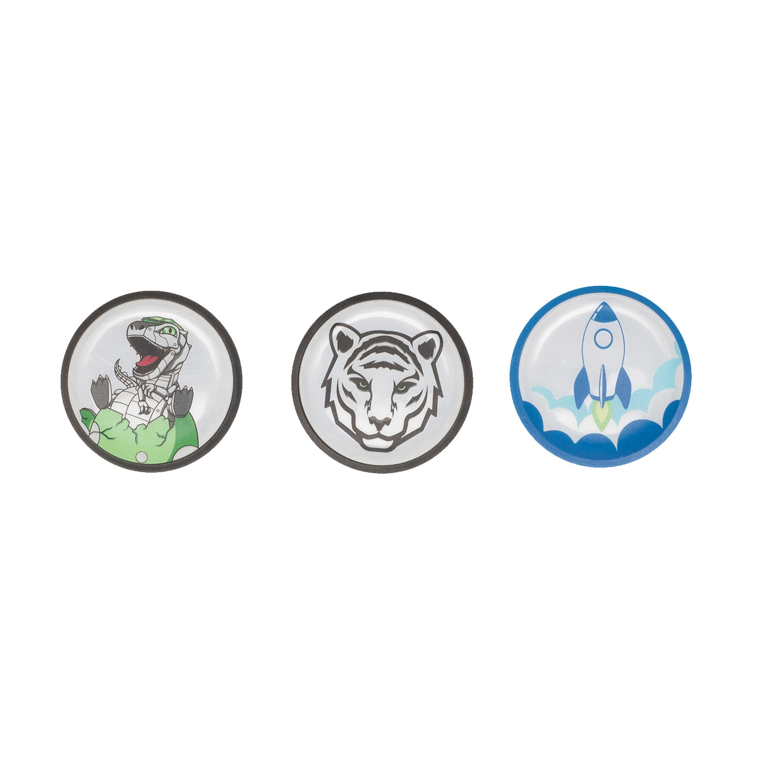 Beckmann Buttonpaket Reflektoren 3 pk-Blue