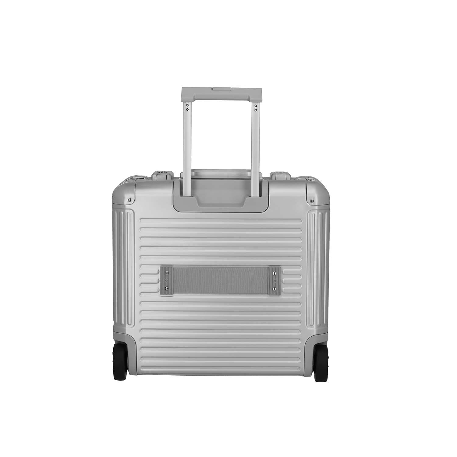 Travelite Next 2-Rollen Businesstrolley 45cm-Silber