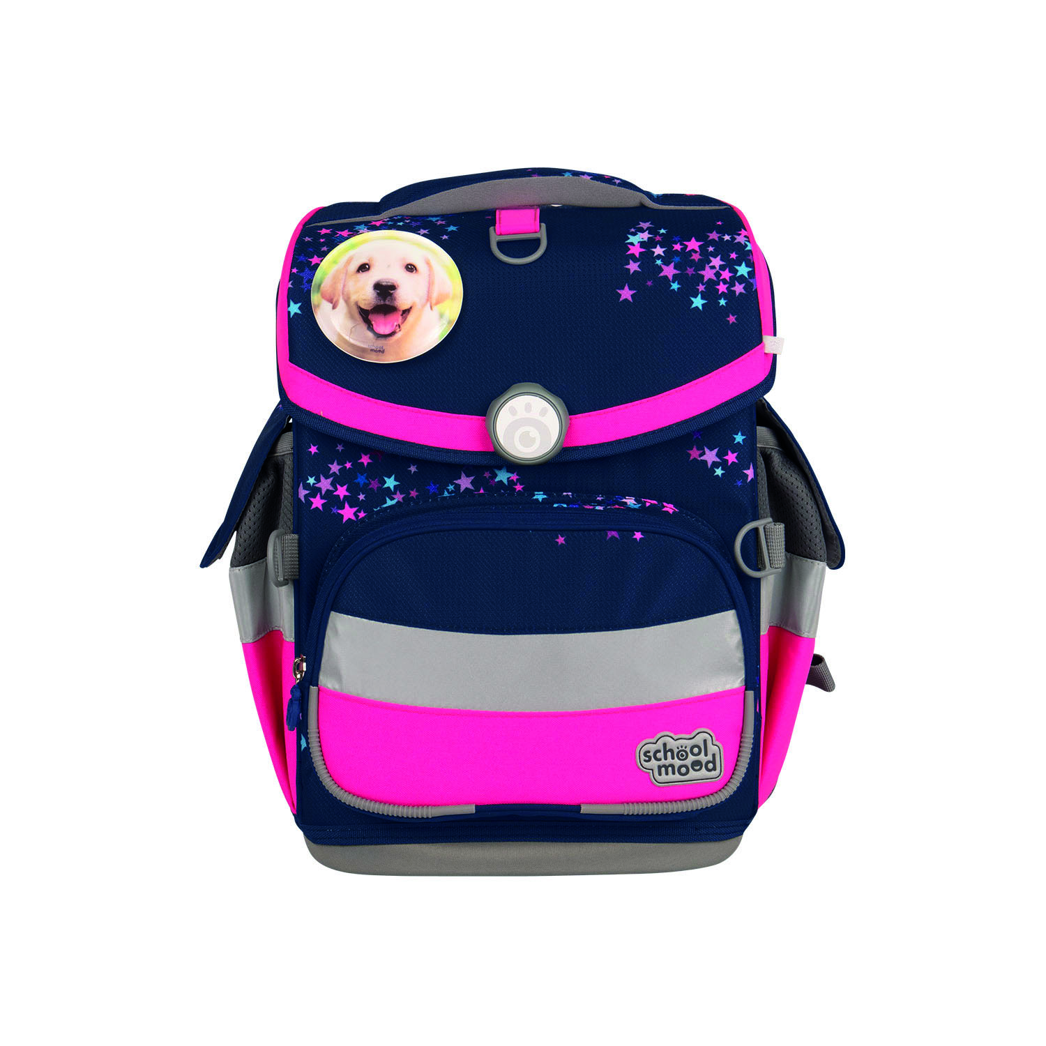 School Mood Timeless Air+ - 7-teiliges Schulranzenset-Leni. Hund