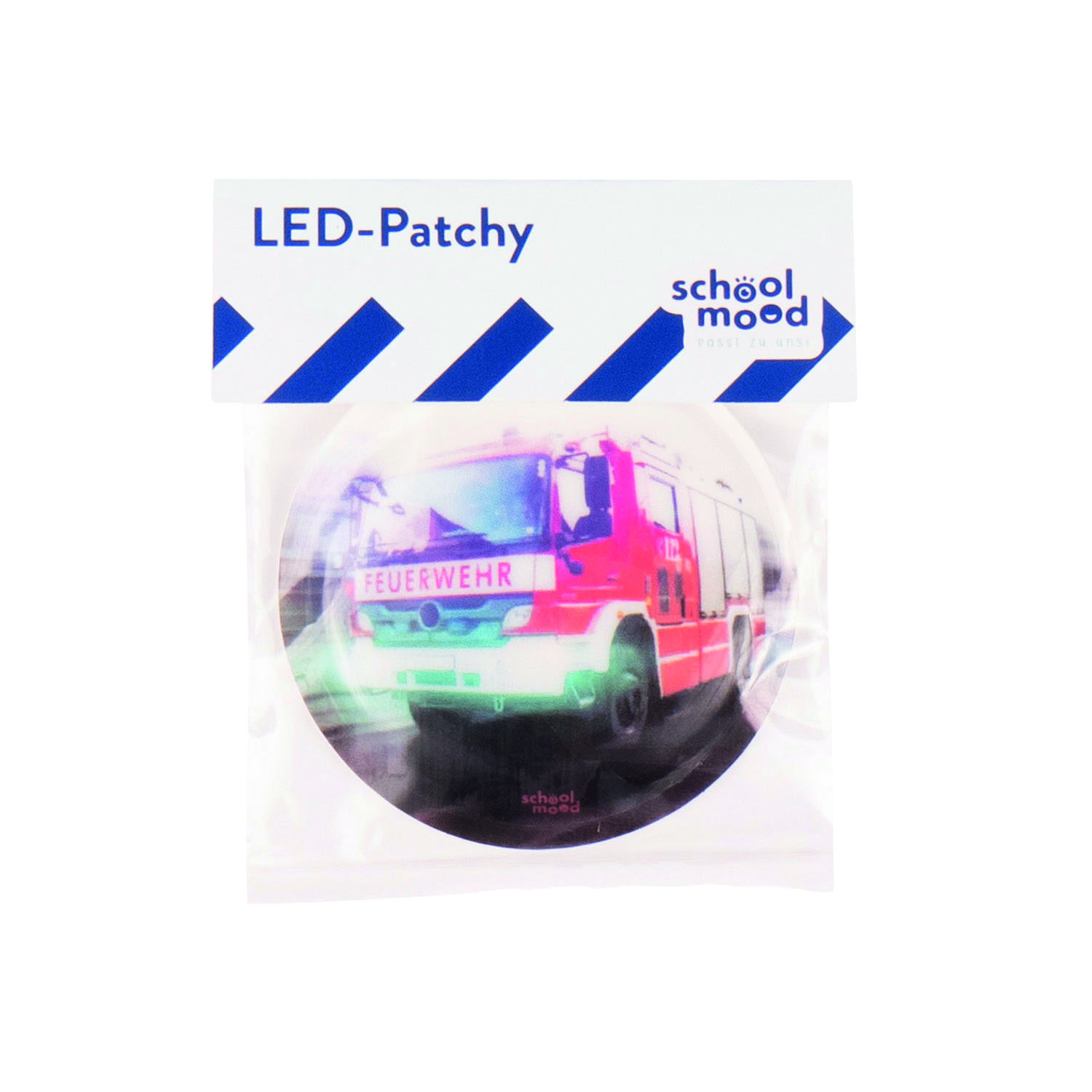 School Mood LED-Patchy-Feuerwehr