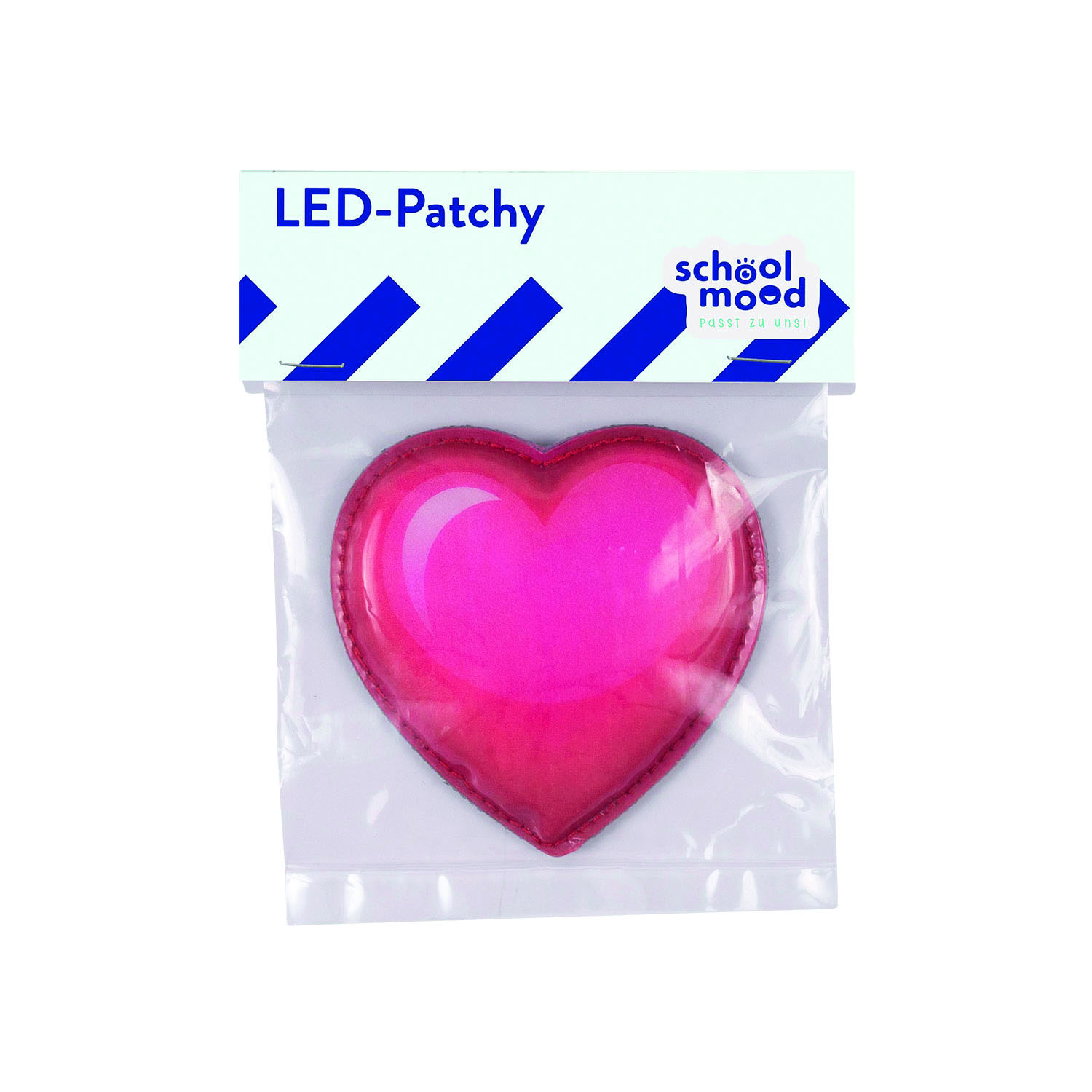 School Mood LED-Patchy-Herz