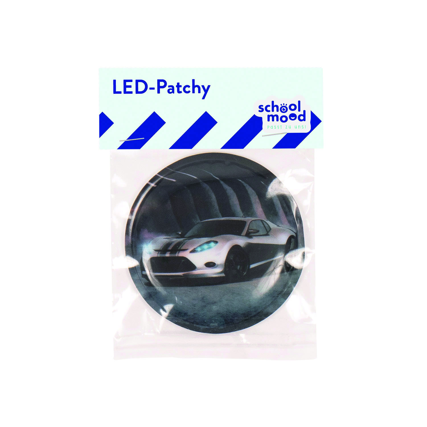 School Mood LED-Patchy-Rennwagen