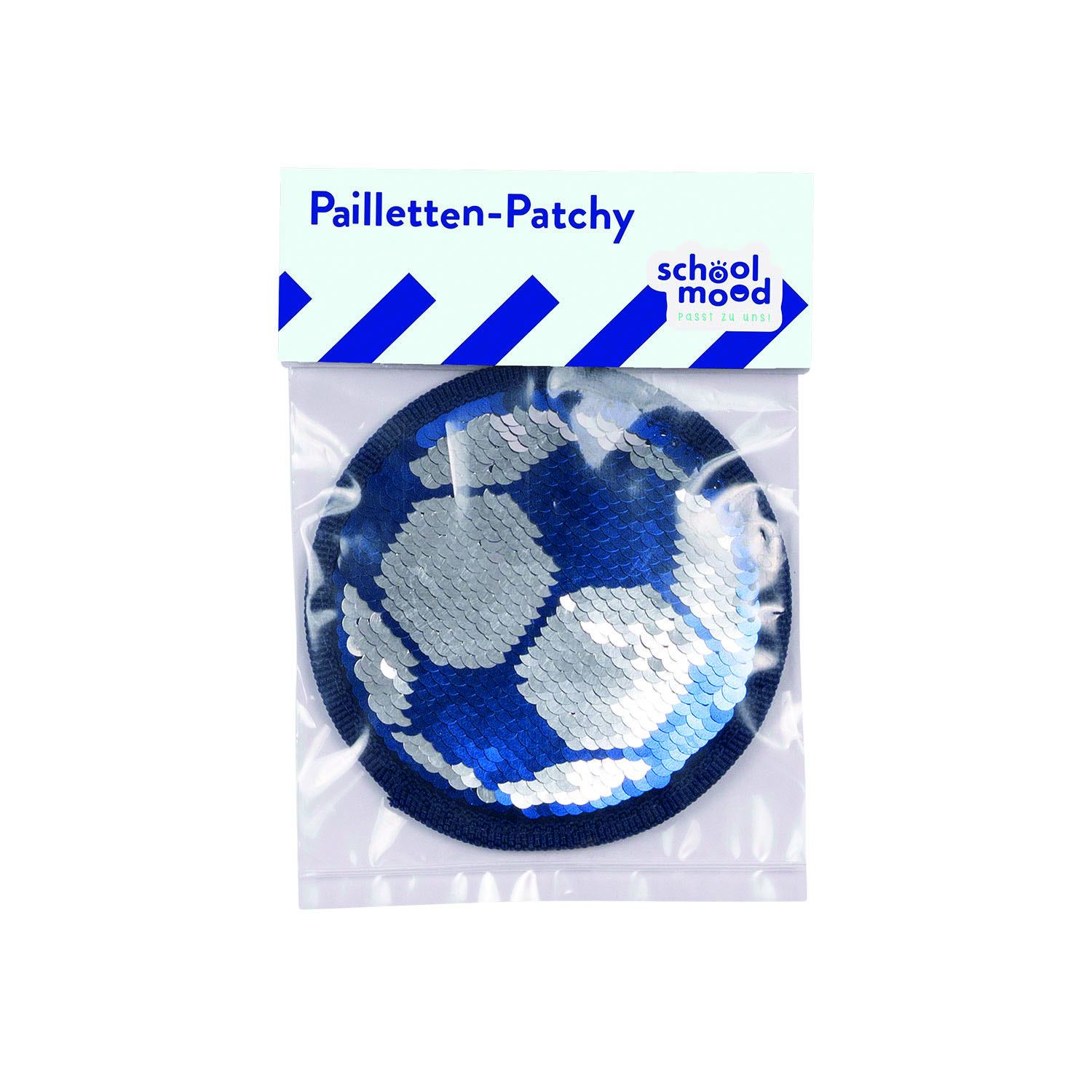 School Mood Pailetten-Patchy-Fußball