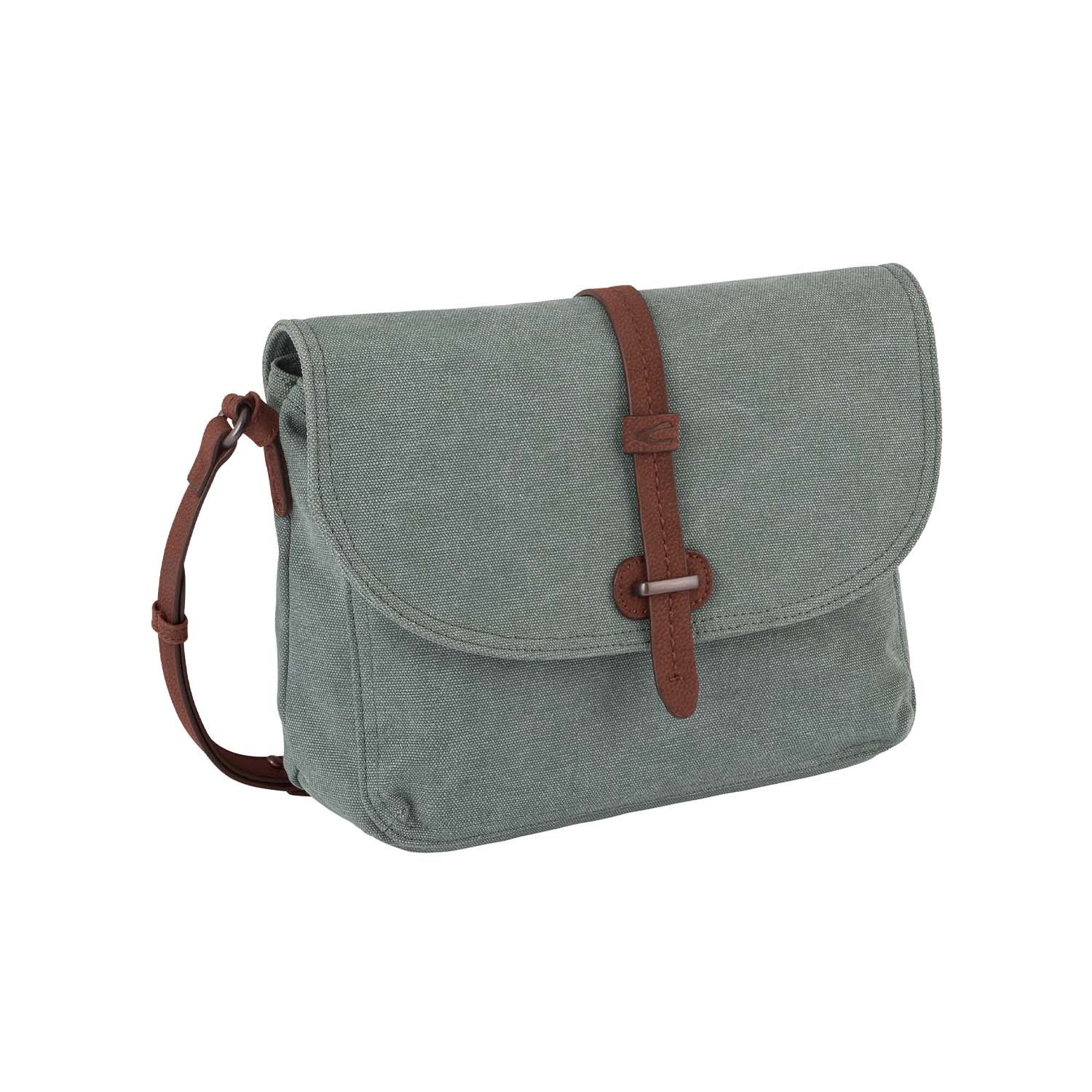 Camel Active Aubrey - Cross bag M-sea grass